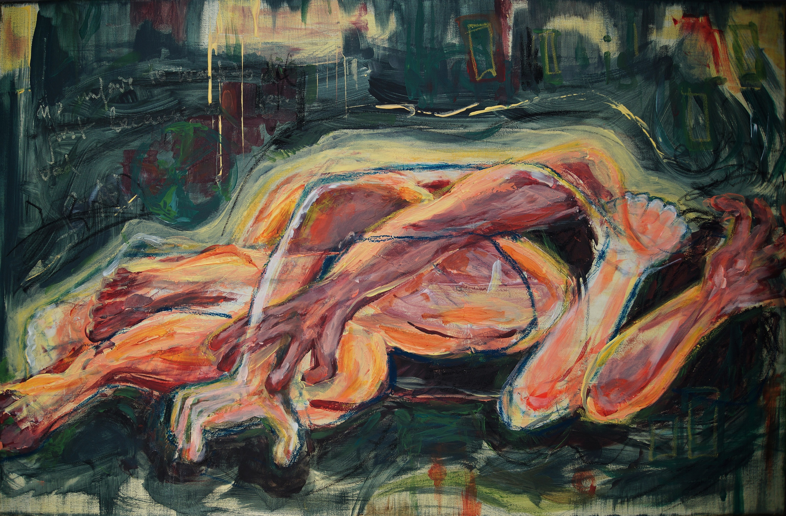 Internal chaos. Angelina Sorokopud. Artist in Strasbourg