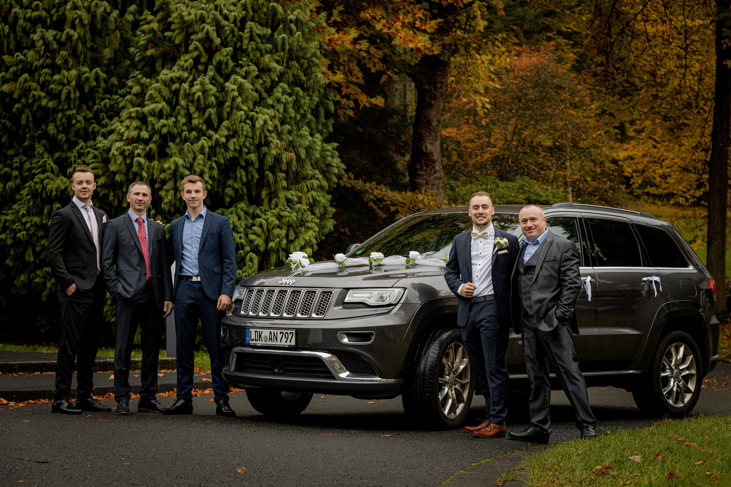 Herbstliche Hochzeit. Фотограф в Германии — Михаэль Барон