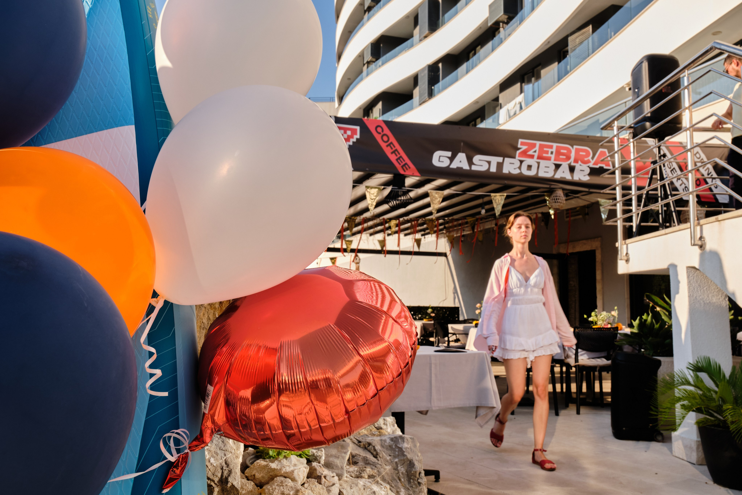 Photo report from the Zebra Restaurant’s birthday celebration. Becici, Montenegro. Photographer, photo artist Alena Novgorodtseva