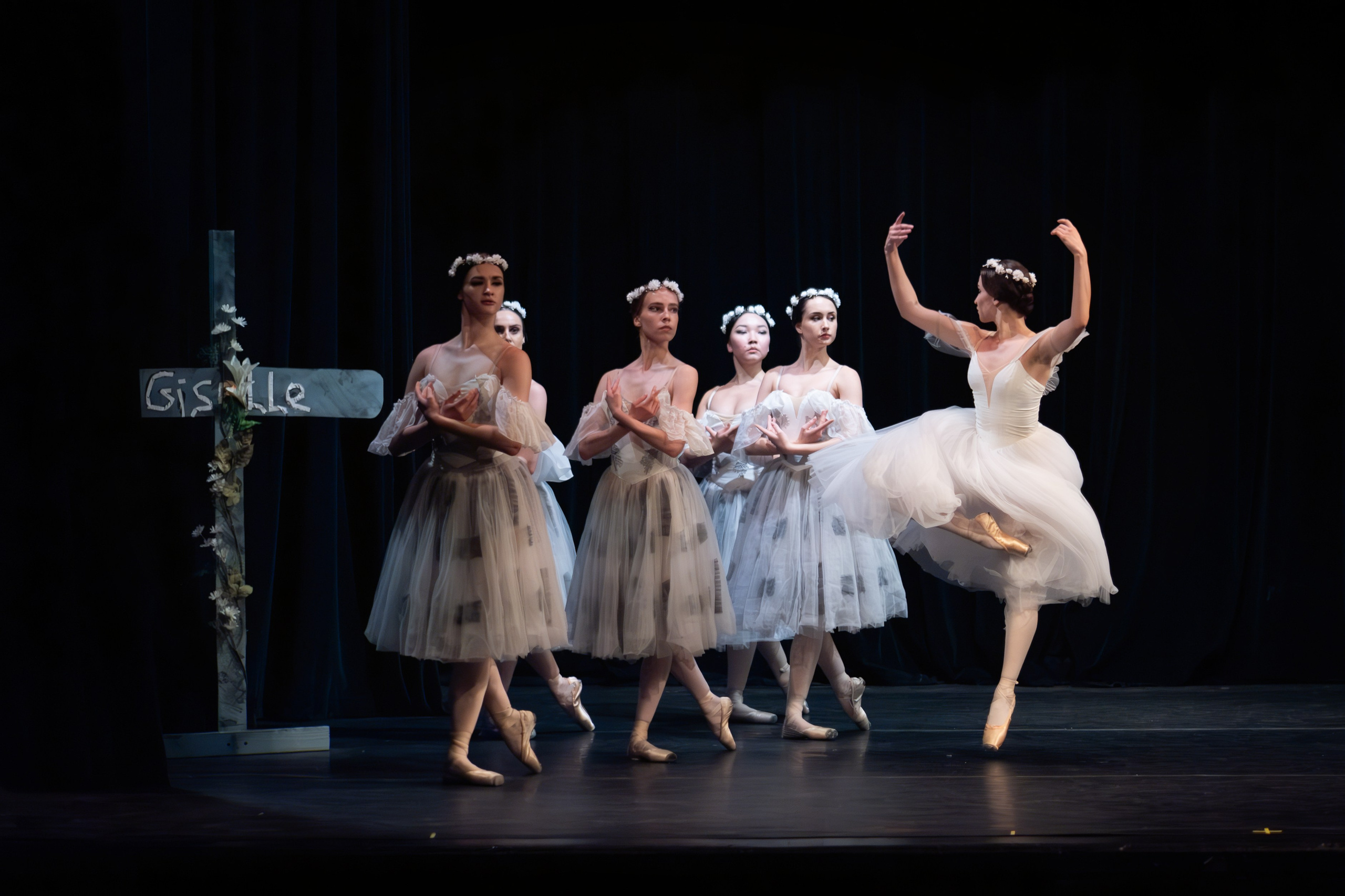 Grand Kyiv Ballet / Giselle. Reportage concert portrait photography in the San Francisco Bay Area
