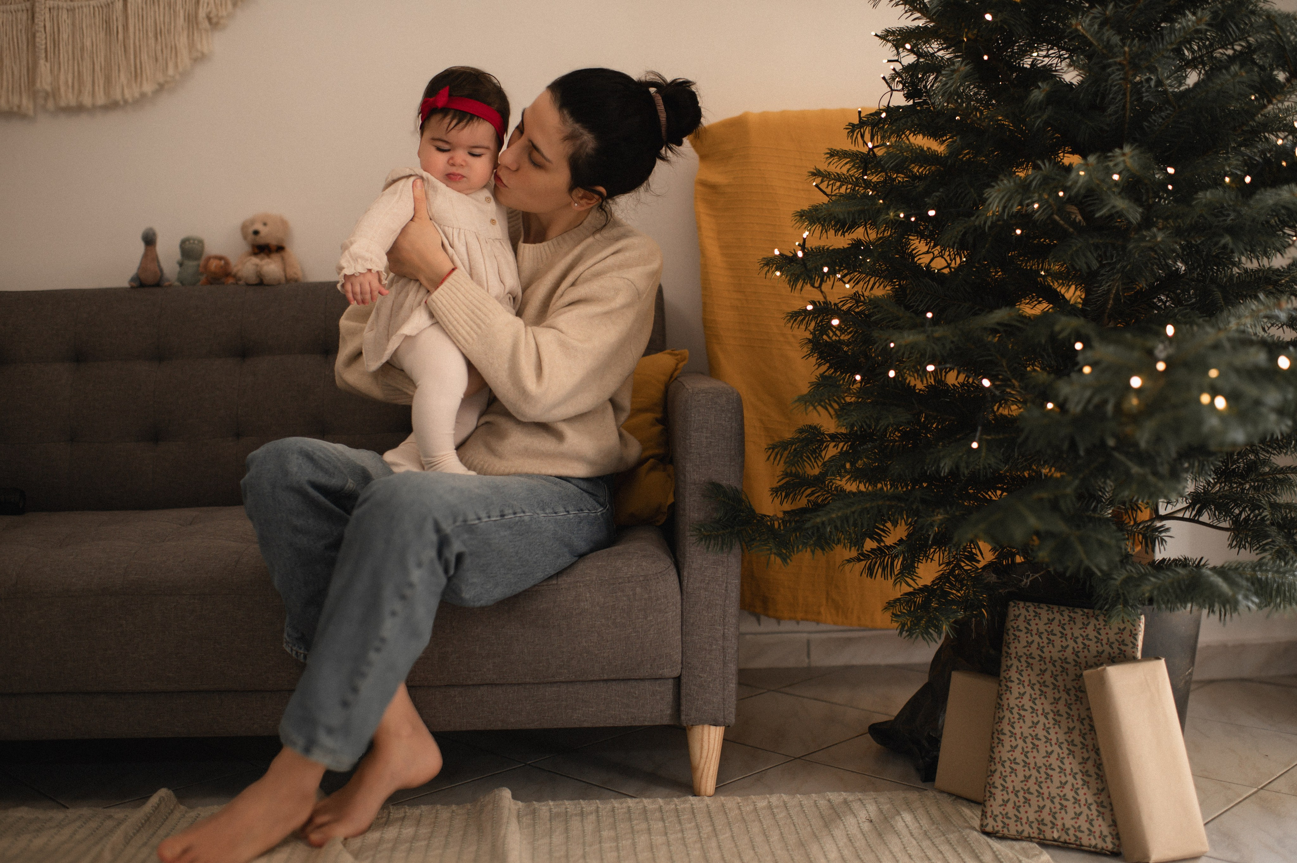 First Christmas. Семейная, детская, портретная и предметная фотосъемка в Салониках
