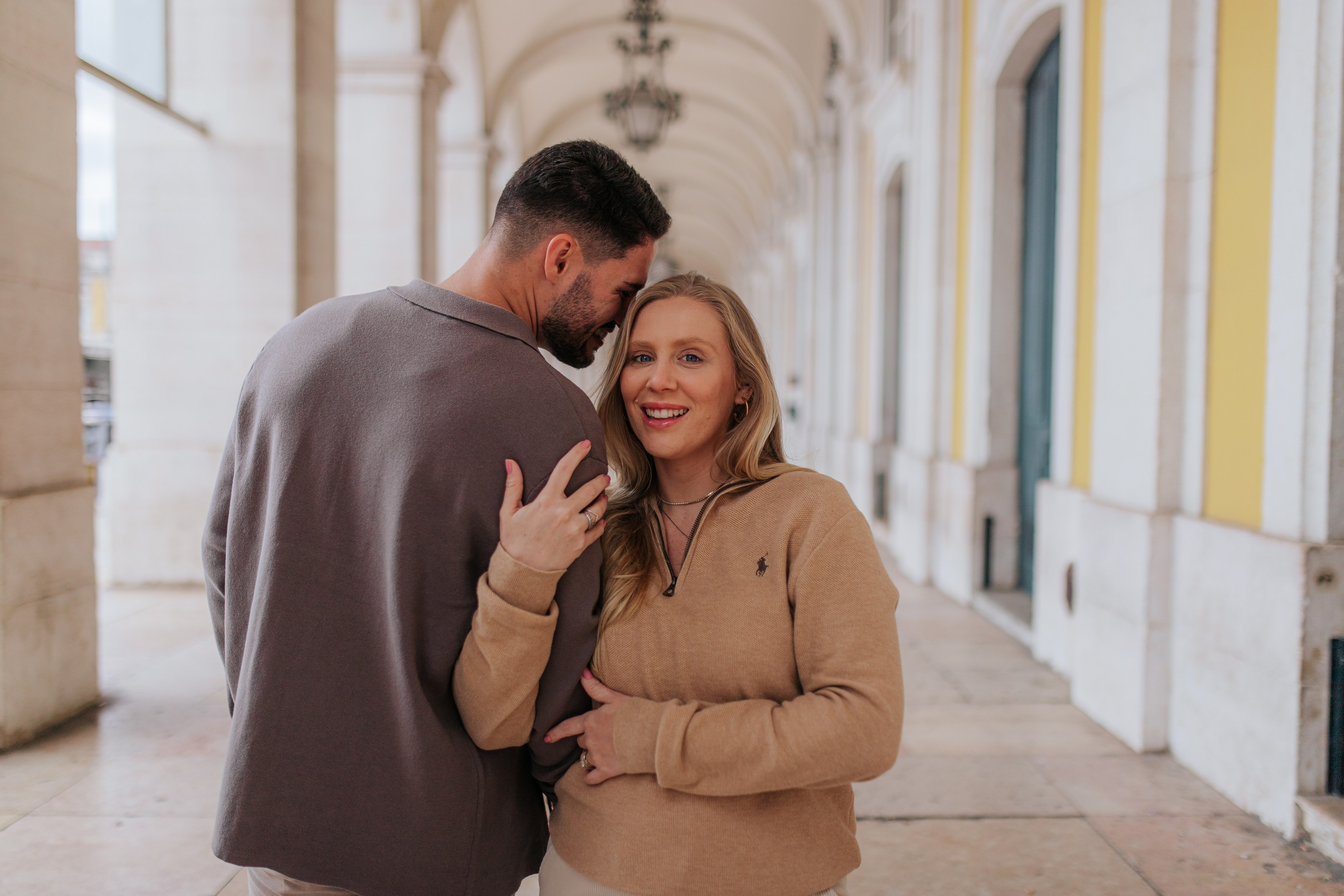 Carol e Pedro — Lisboa. Davi Valente