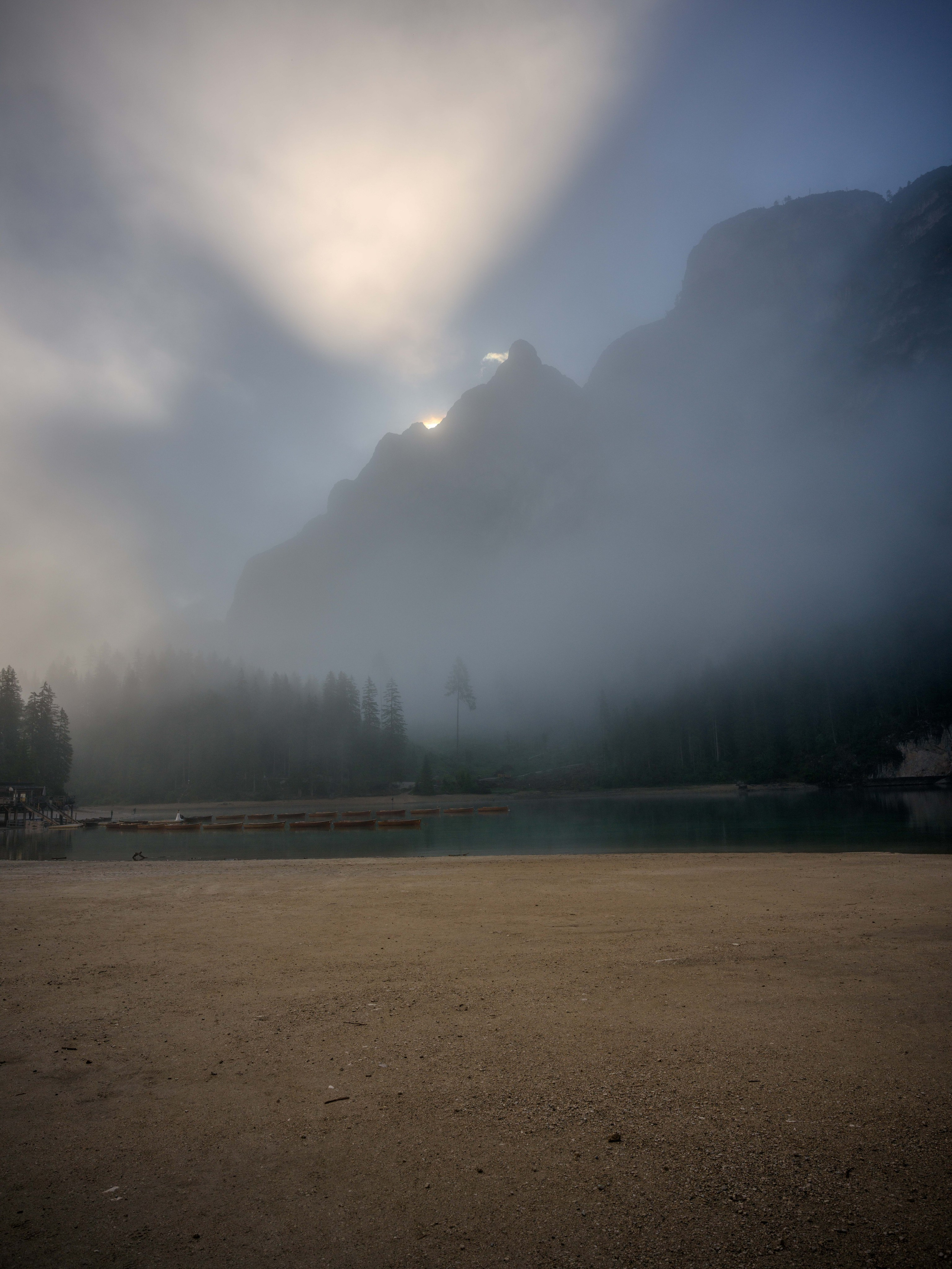 Lake Braies, the Dolomites