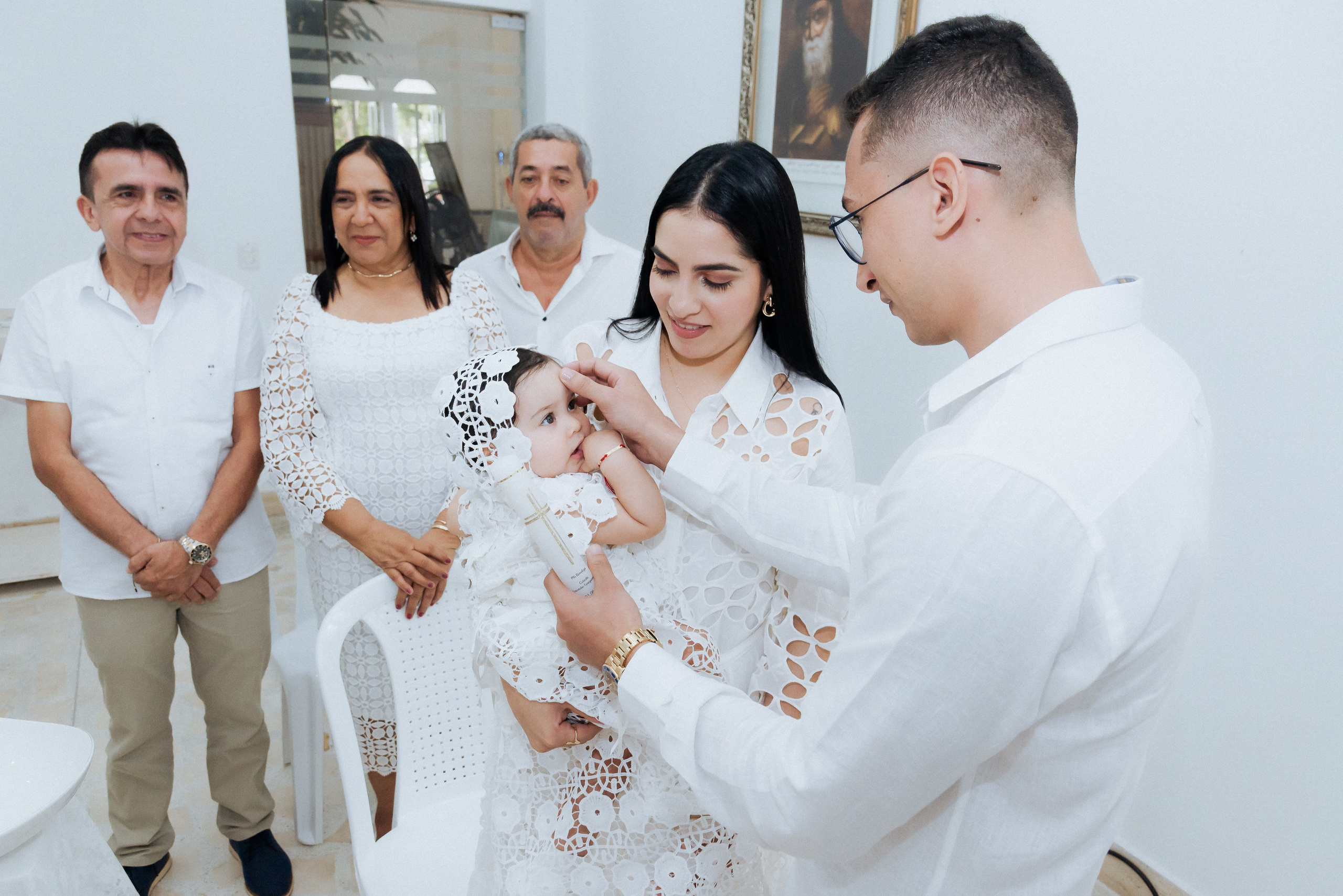 BAUTIZO CELESTE. Fotógrafo David Yance
