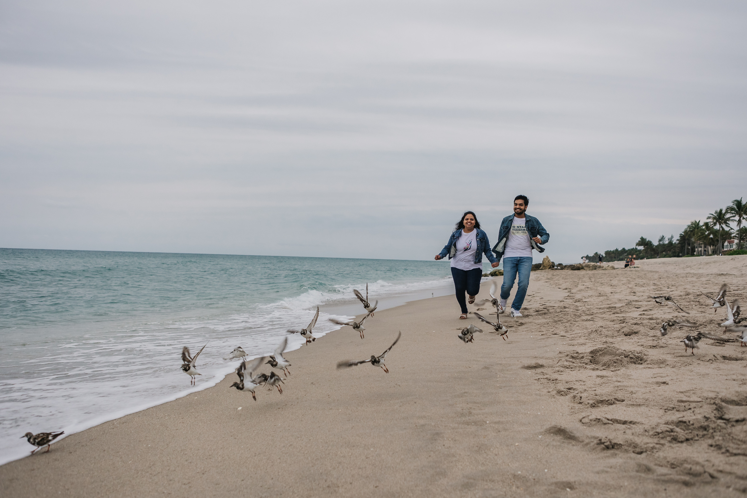 Engagement in Palm Beach Florida. My name is Kate and I am family and wedding photographer