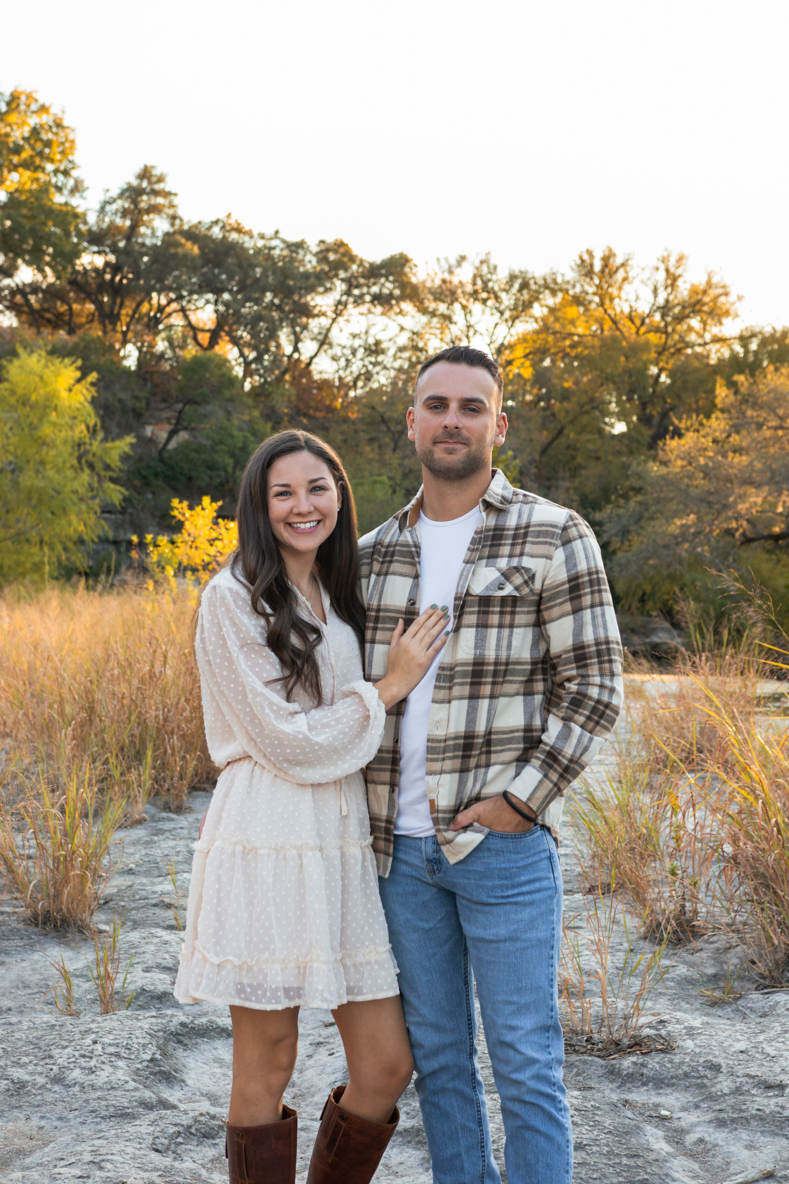Family photoshoot at Bull Creek Park in Austin