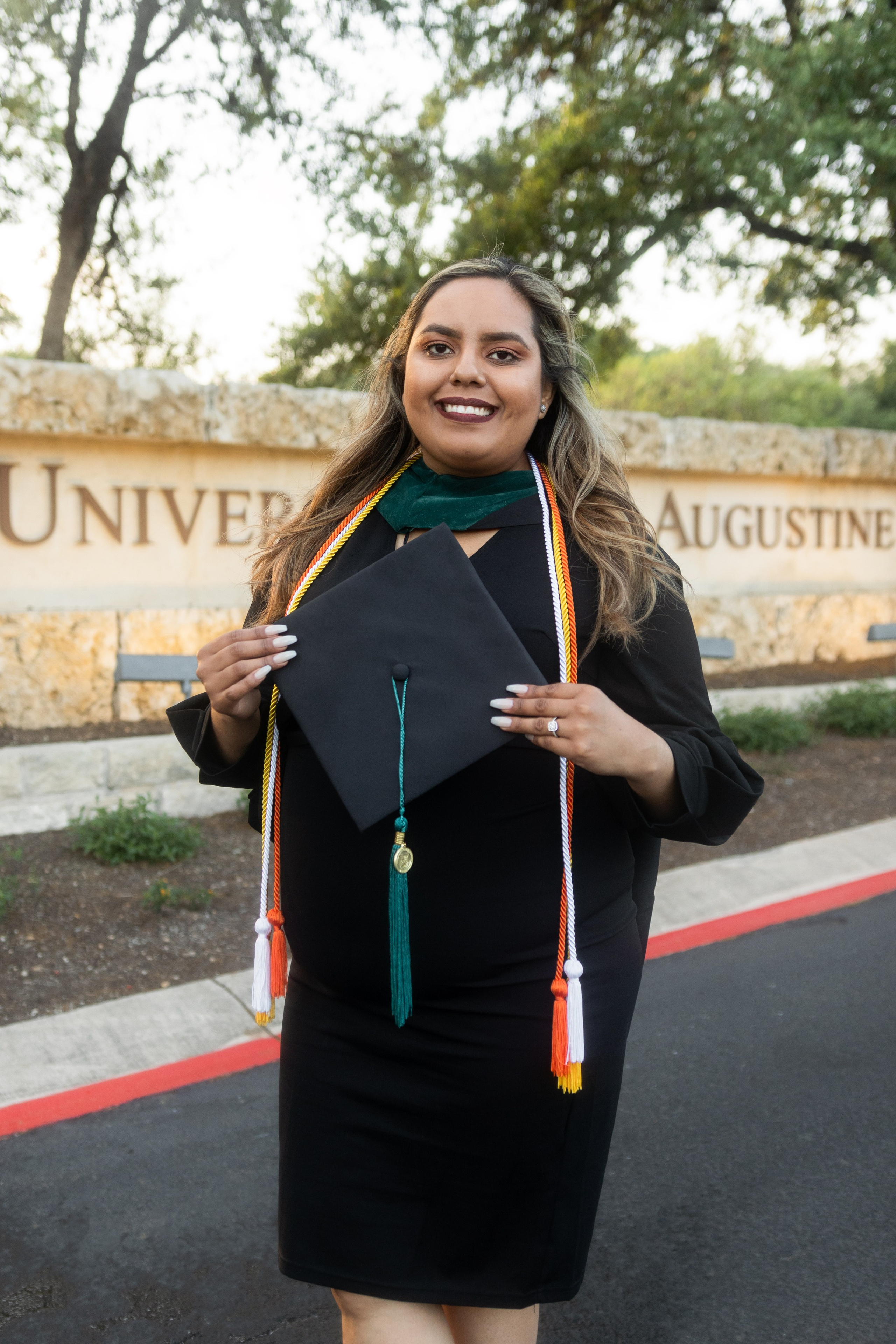 Rita’s senior photoshoot at St. Augustine University
