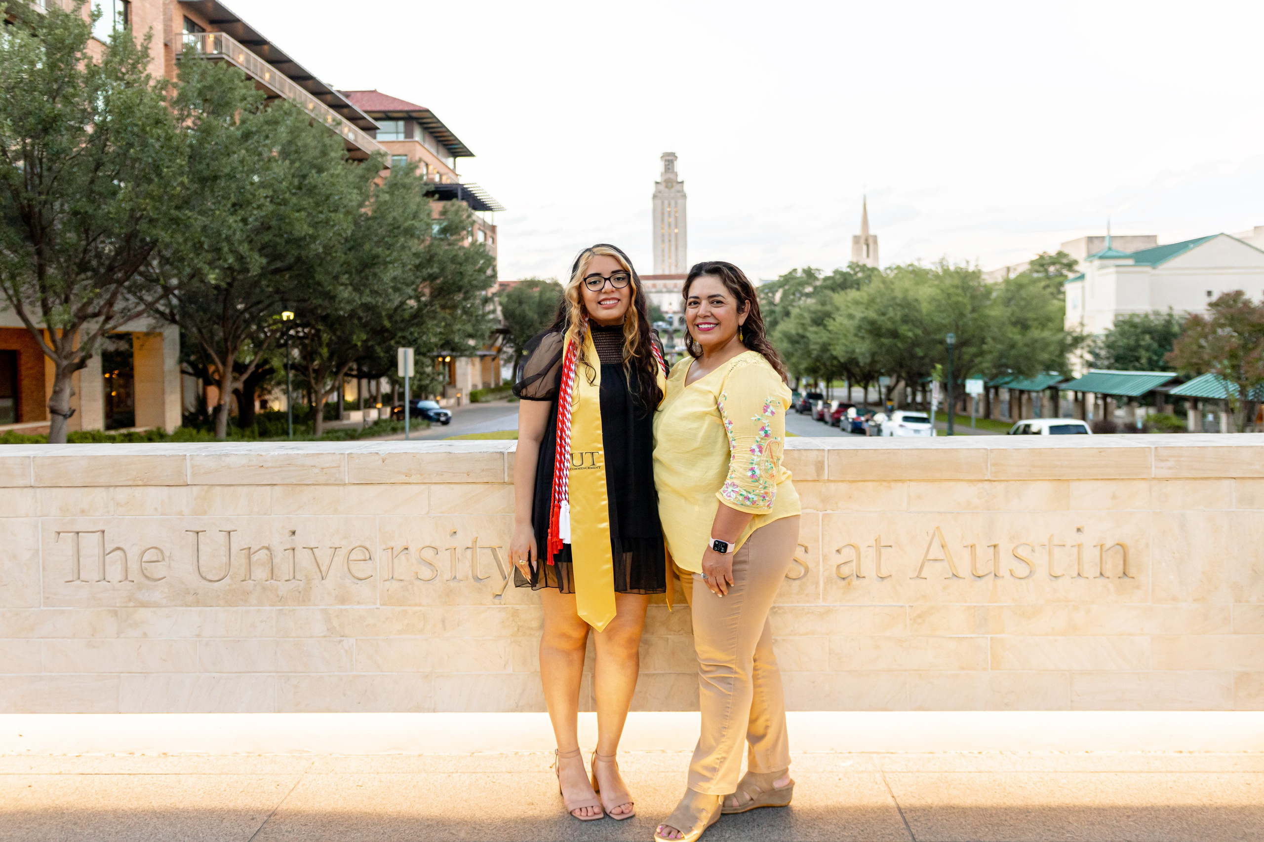 Marissa’s senior photoshoot at the University of Texas Austin