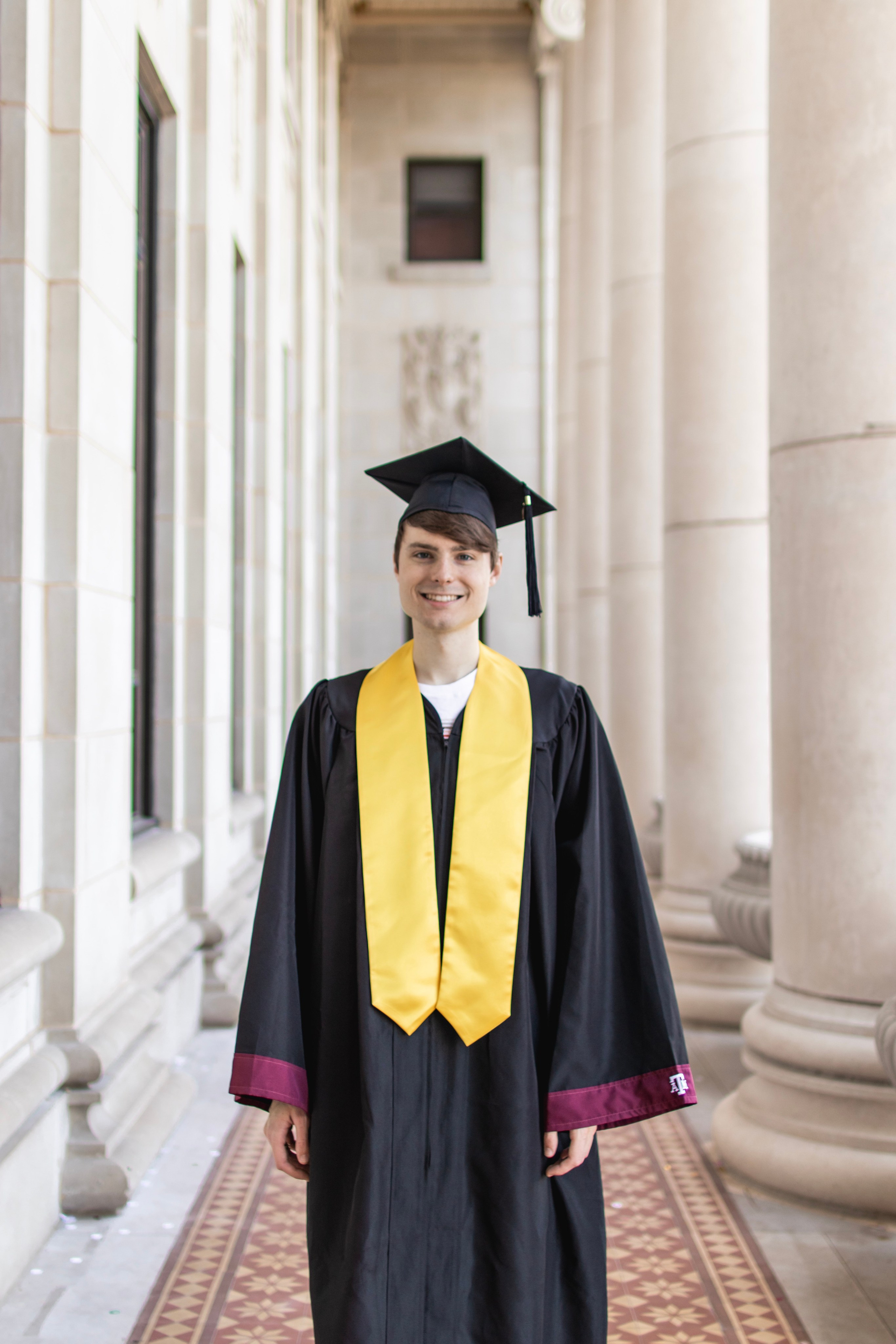 Tyler’s senior photoshoot at Texas A&M University