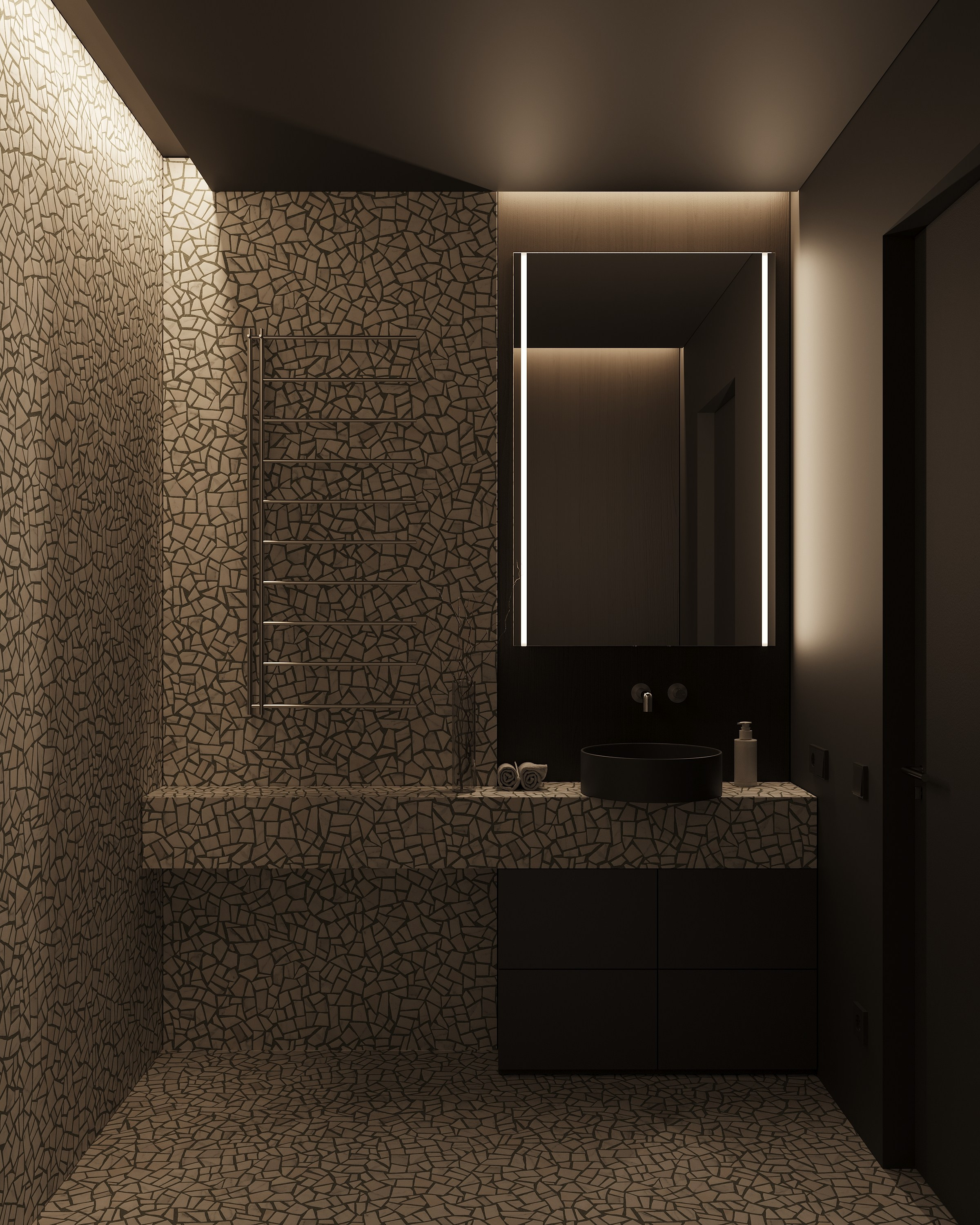 Black vs White. Simple Archs — high quality visualizations for your interior projects