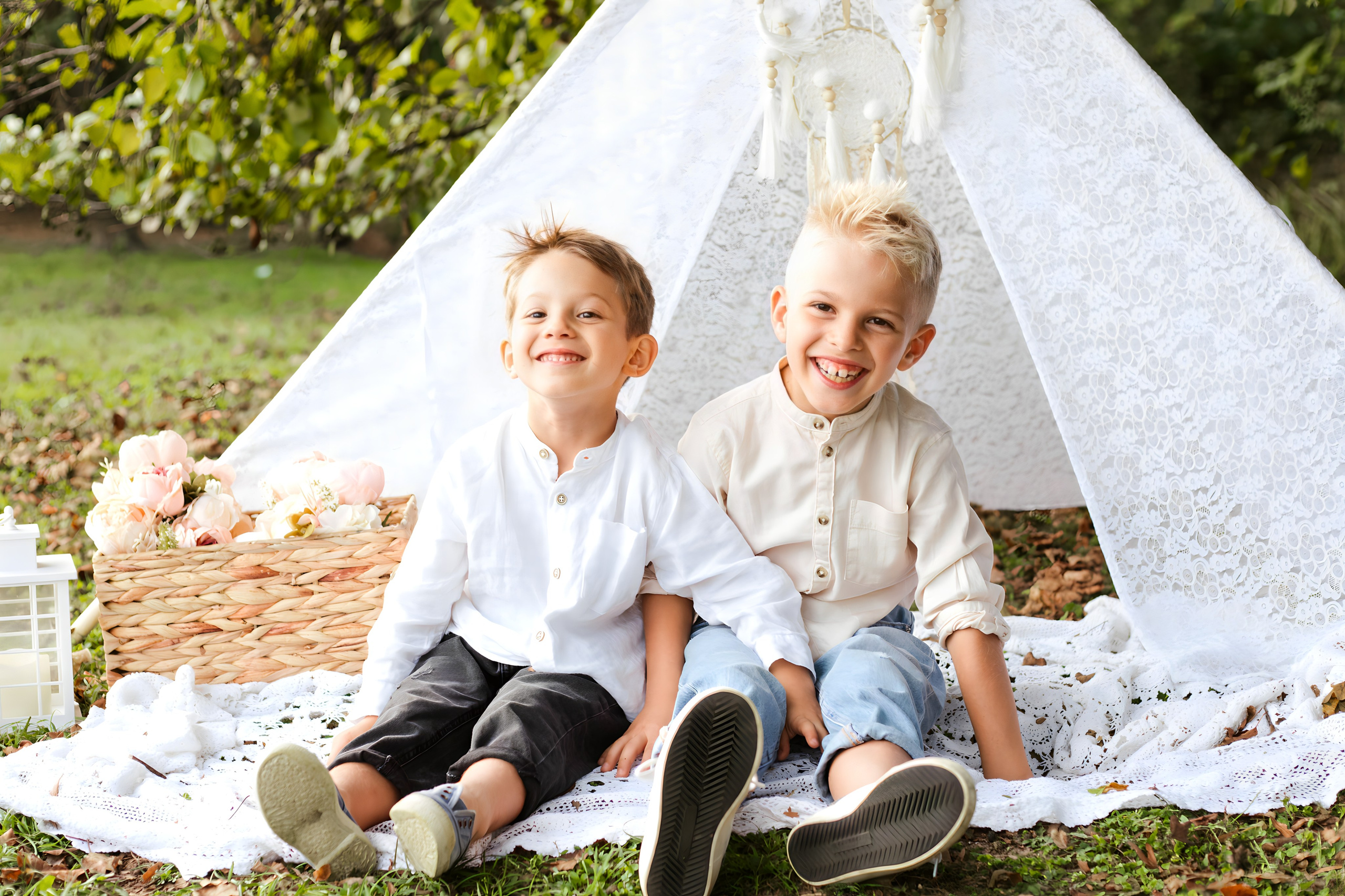Maggie e la sua bellissima famiglia. Luci e Capricci Photography