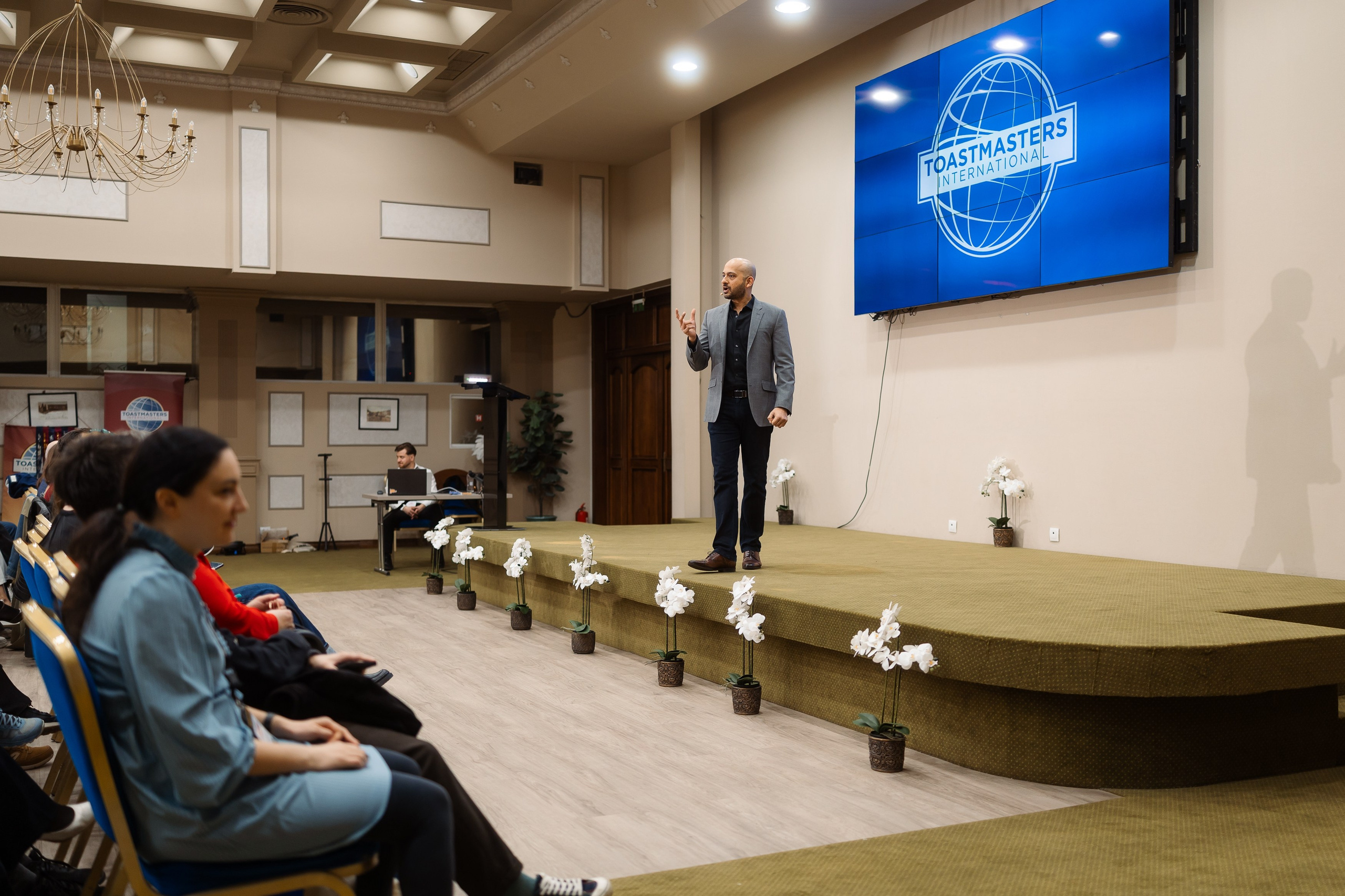 Toastmasters Conference. Marius Ciocan