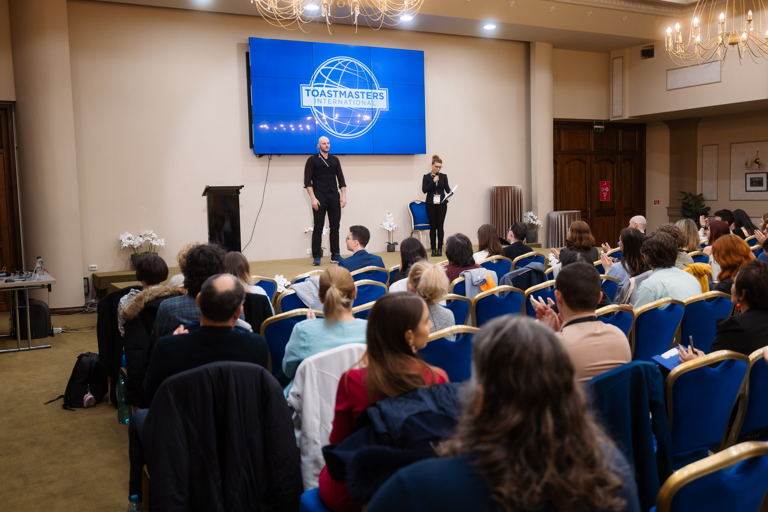 Toastmasters Conference. Marius Ciocan