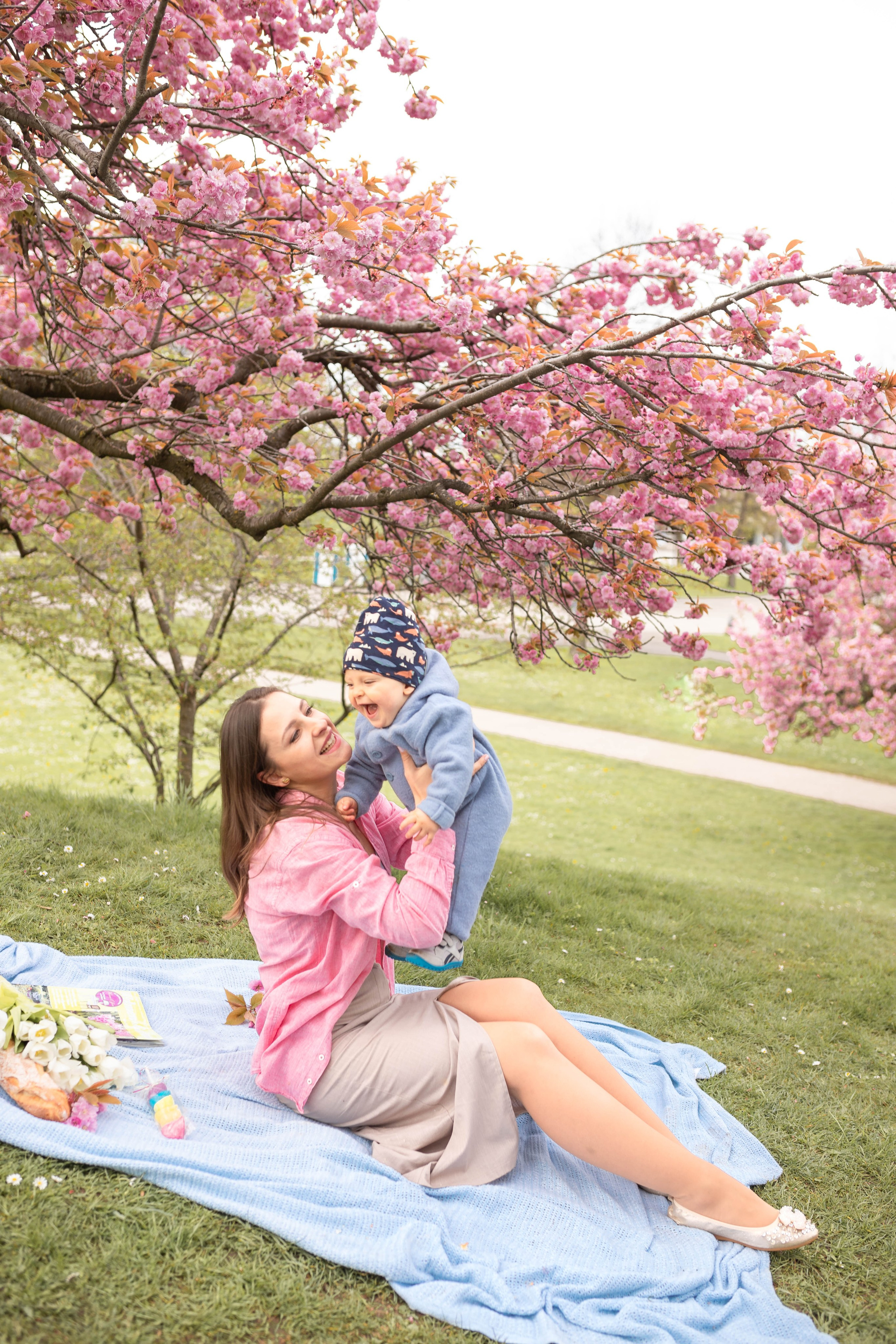 Cherry blossoms. Familien- und Kinderfotografin Katerina Vlasenko, München