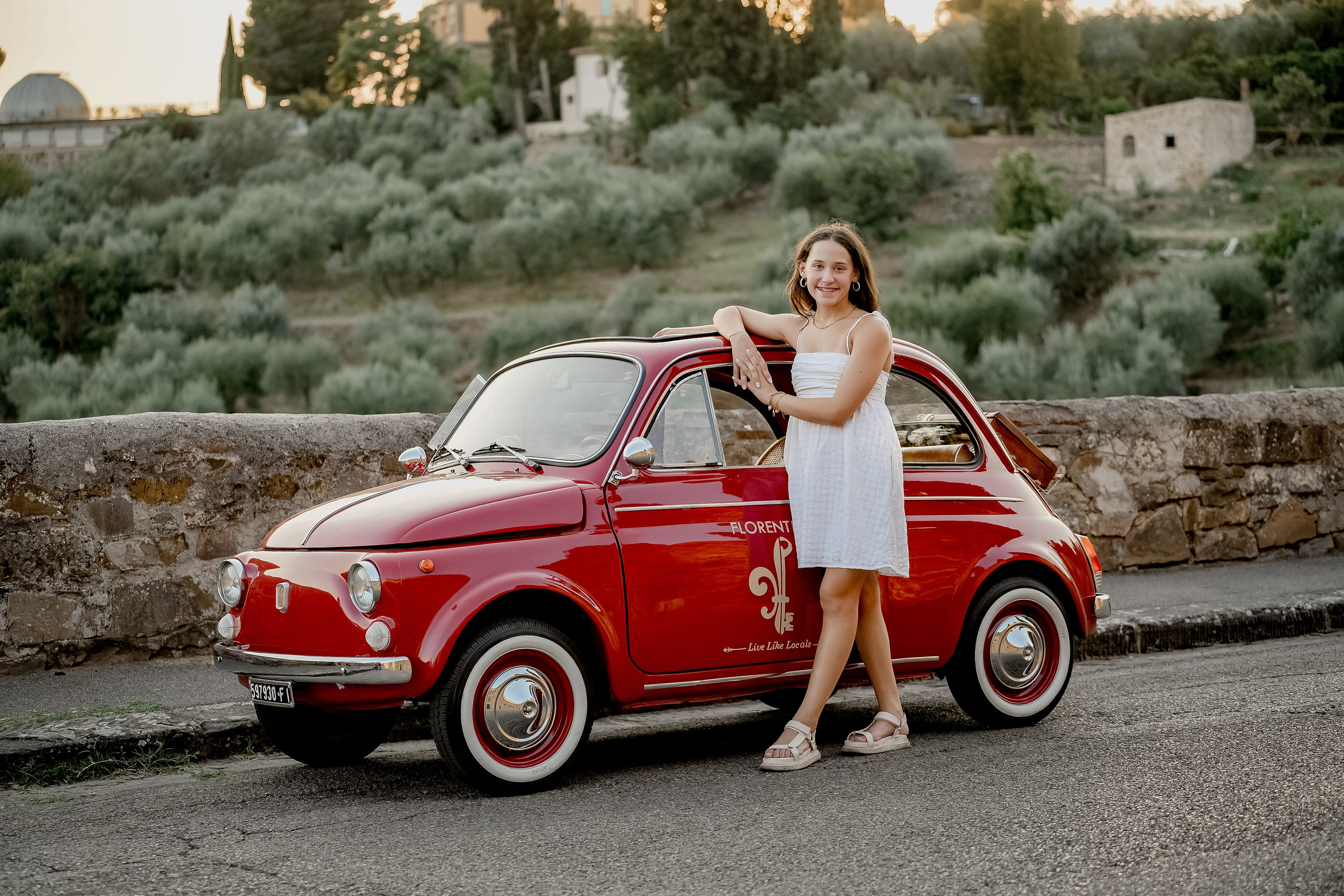 Fiat 500. Stefano Passerini Editorial Wedding Photographer in Italy
