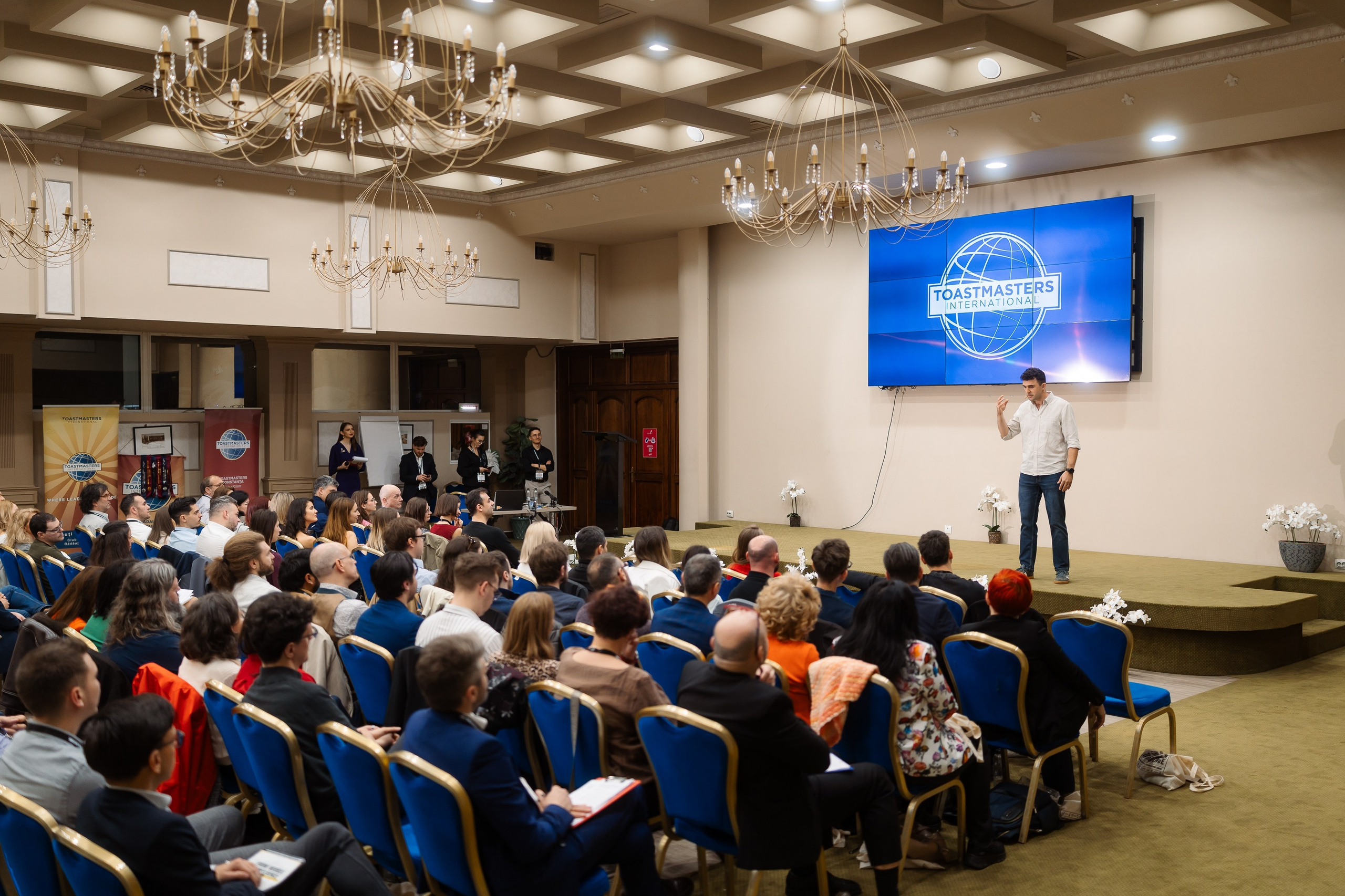 Toastmasters Conference. Marius Ciocan
