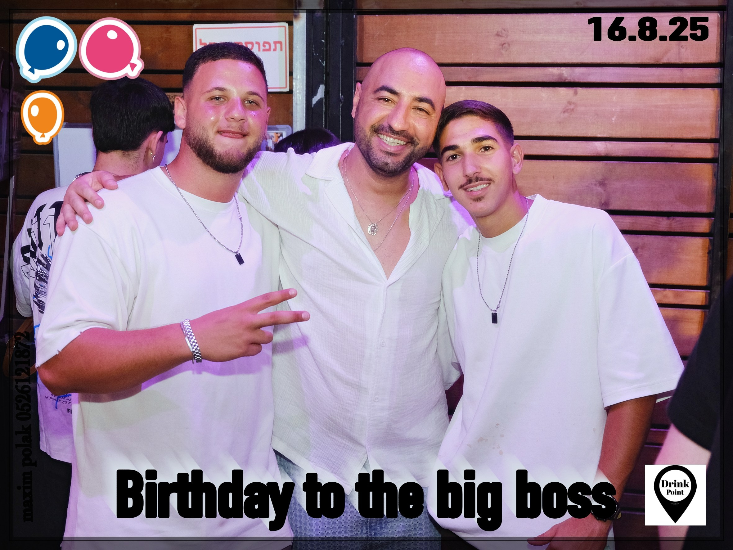 DRINK POINT. Middle East Photo Agency — Photography & Event Magnets — סוכנות צילום והדפסת מגנטים לאירועים