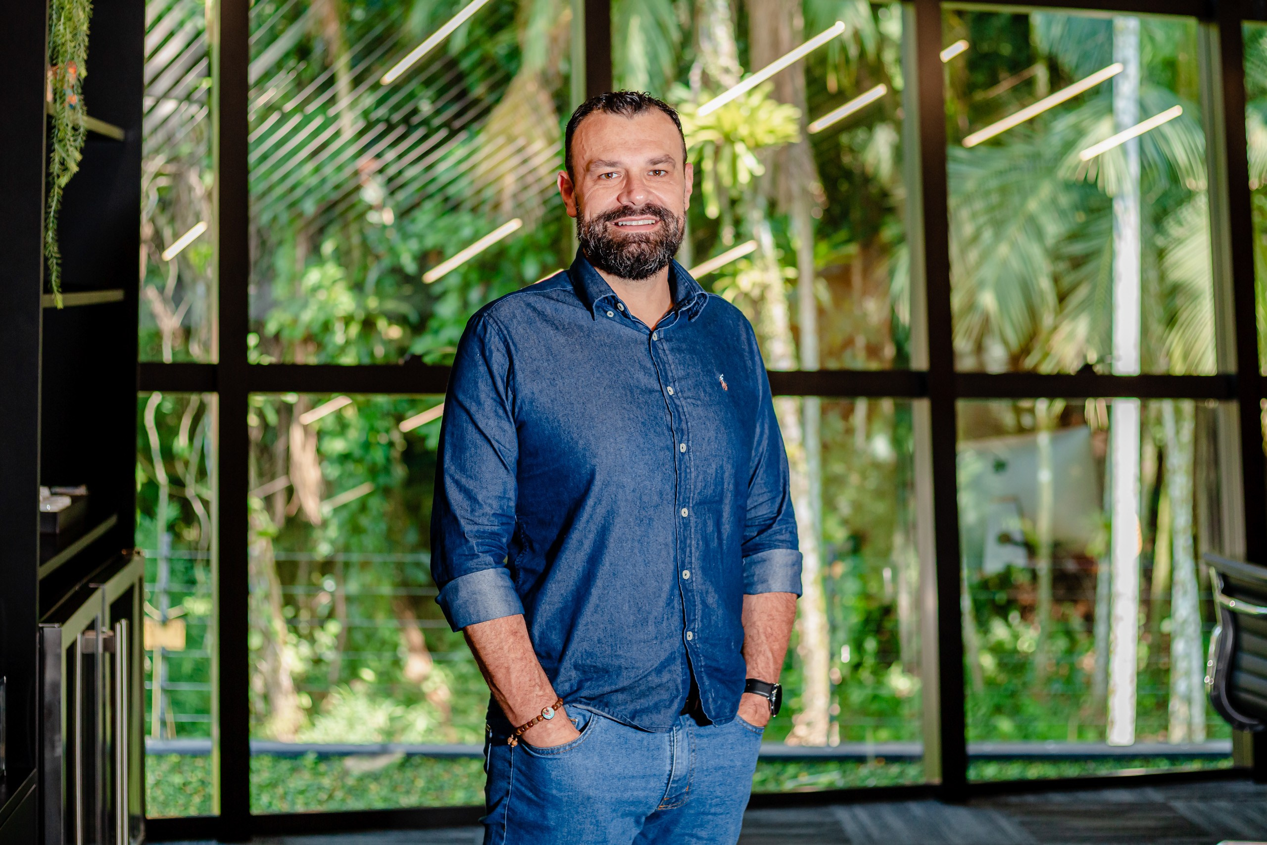 Fotografia de retrato corporativo para a empresa Dromos em Joinville — Santa Catarina