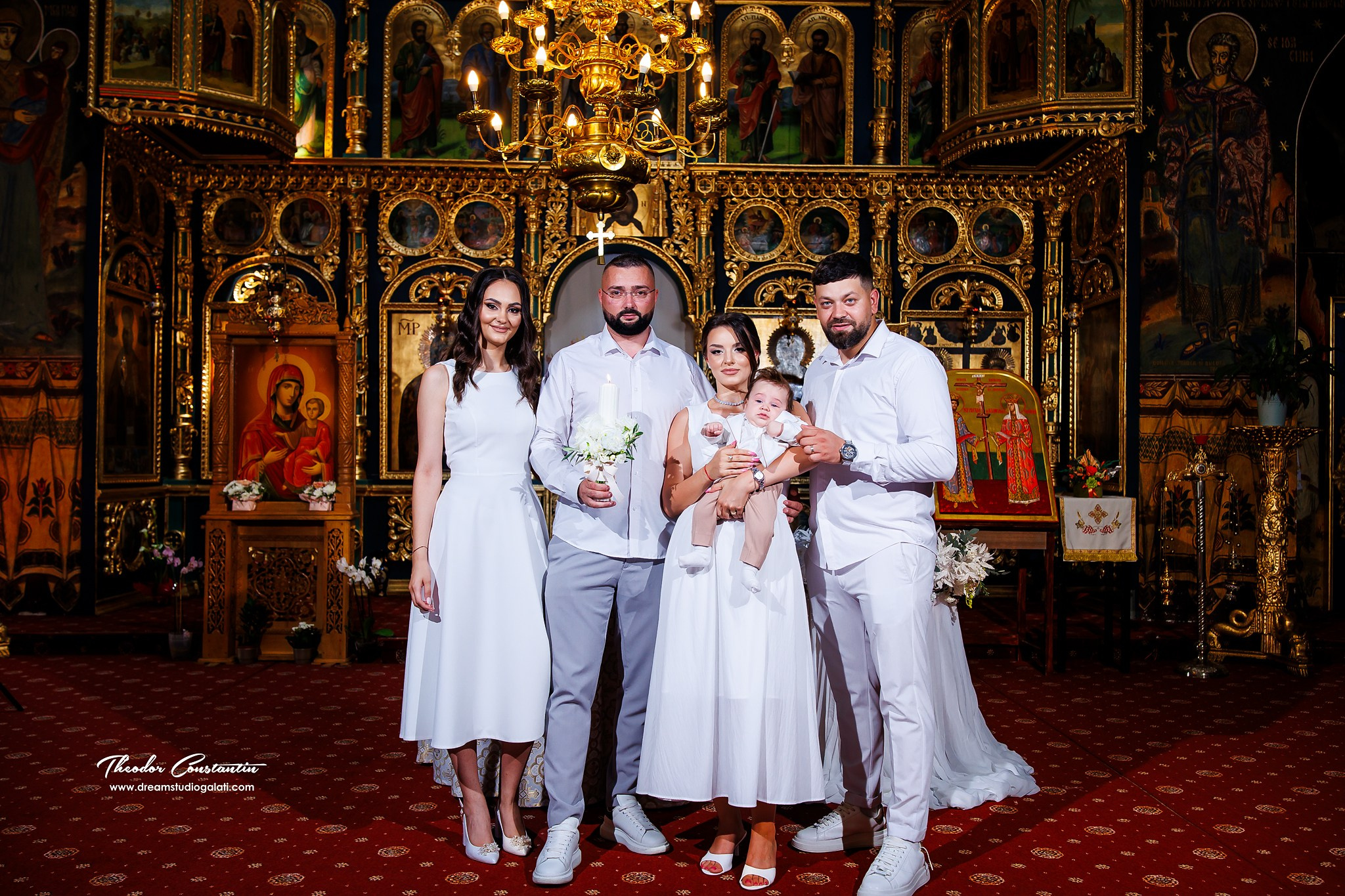 Botez. Dream Studio Galați – ședințe foto profesionale pentru familie, portrete și evenimente