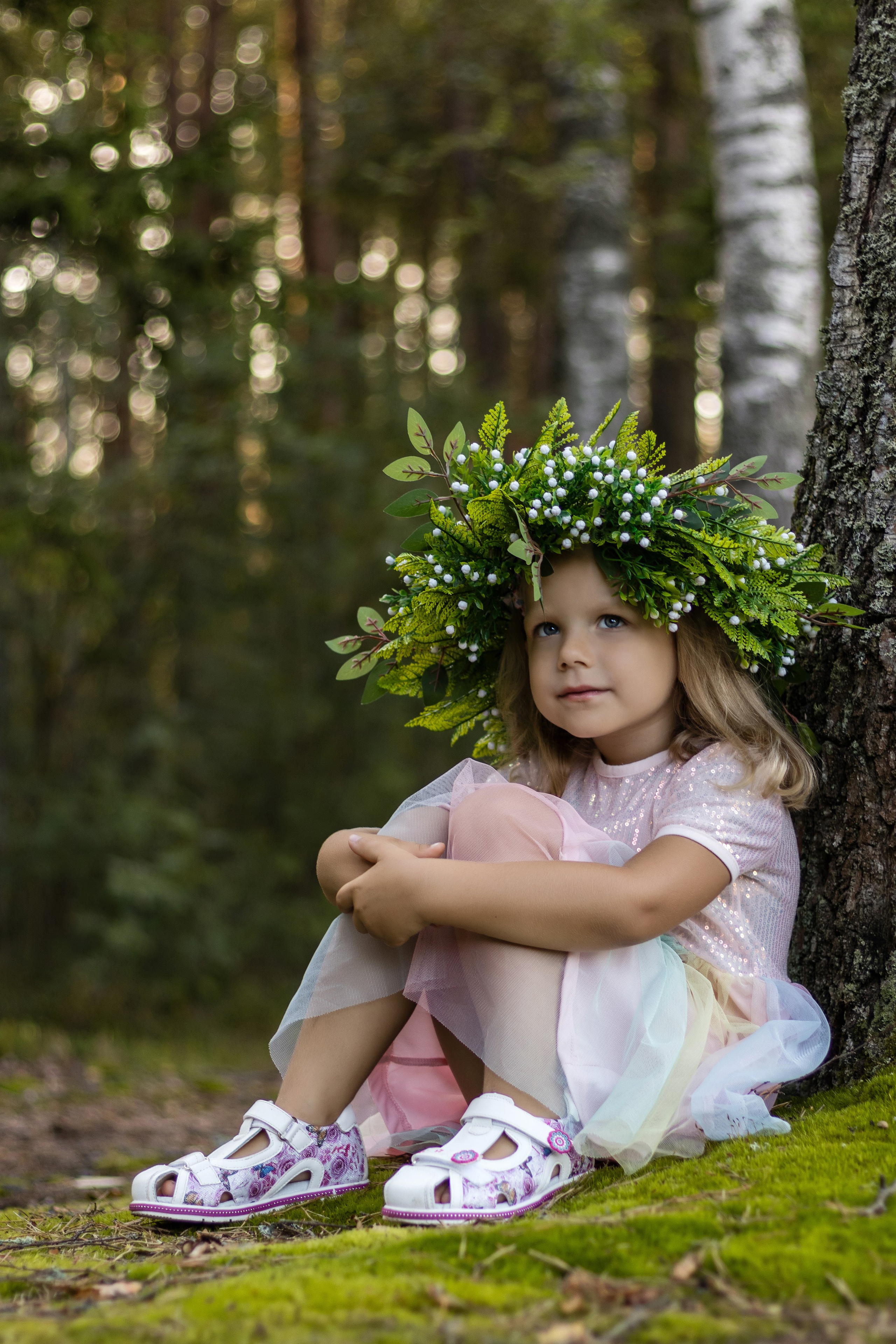 Фотосессия девочки в лесу. Фотограф / Даугавпилс / Ольга Антонова