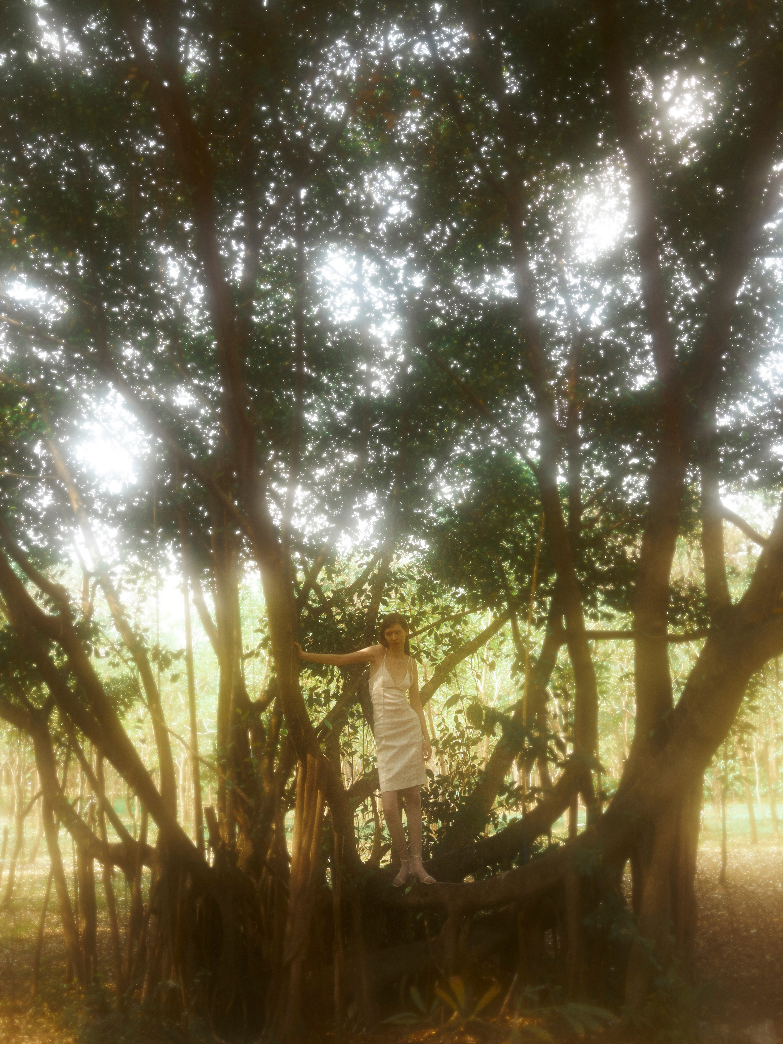 Test shoot in Chatuchak. Stylist