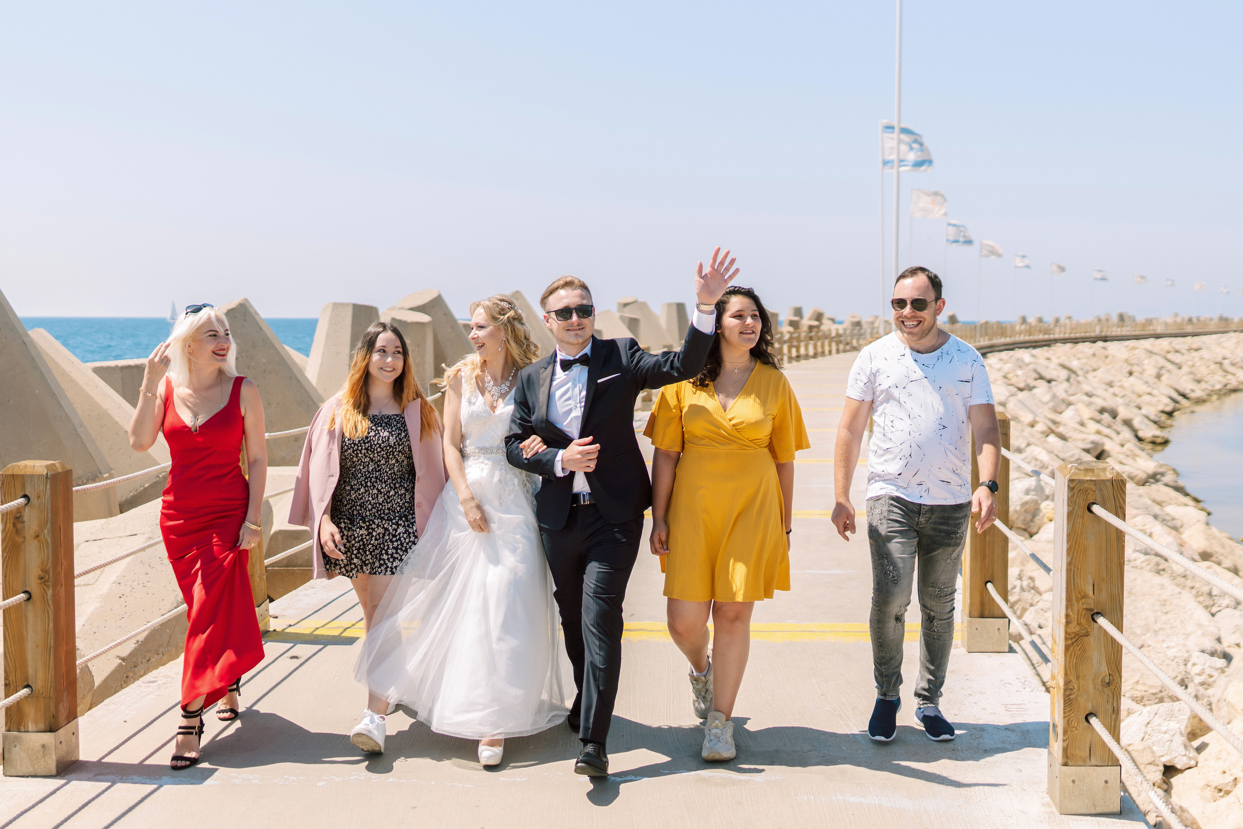 Wedding on a yacht in Herzliya, Alexander & Yelena. Porto Travel Photographer | Couples & Vacation Photos in Portugal — WePortugal