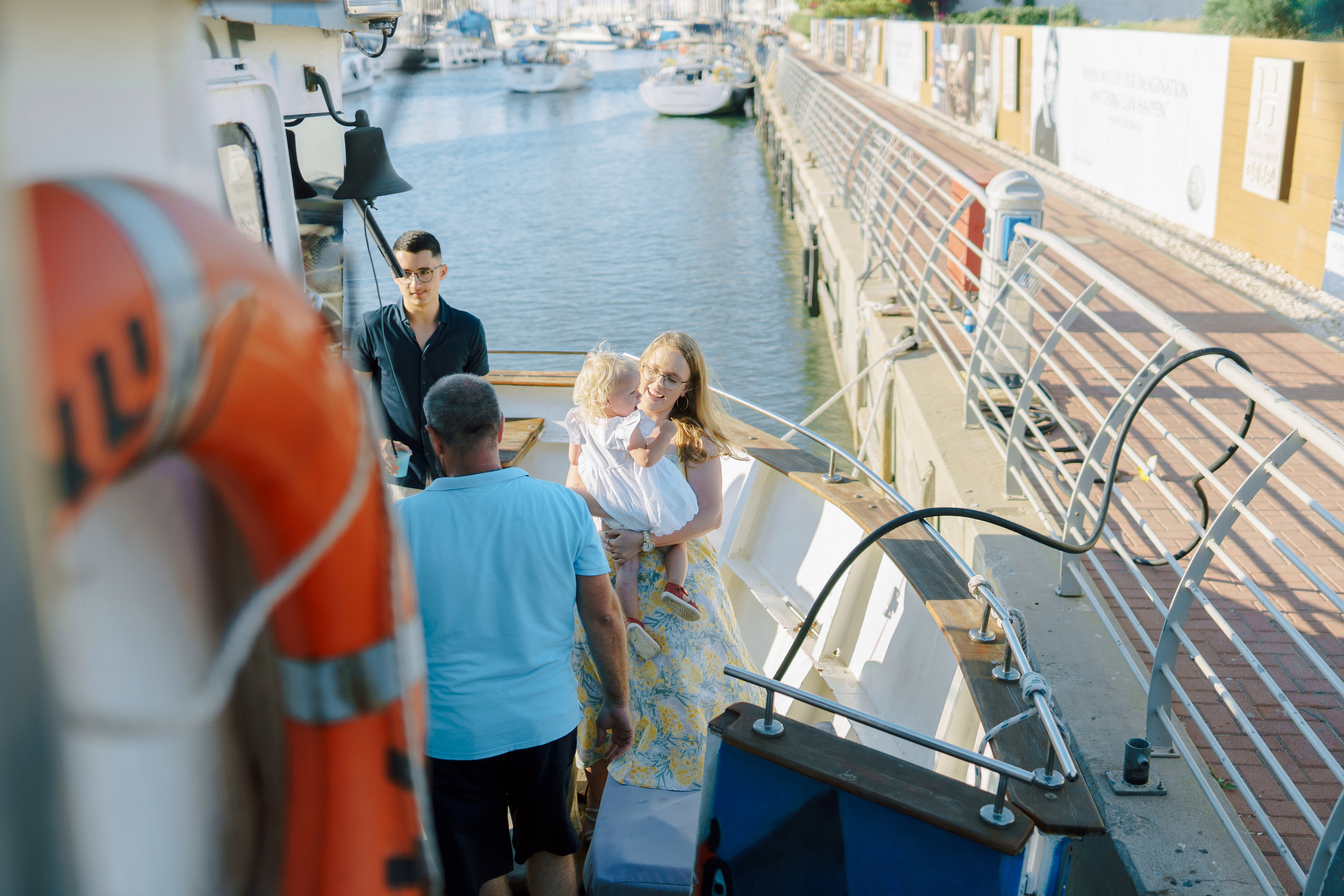 Wedding on a yacht in Herzliya, Alexander & Yelena. Porto Travel Photographer | Couples & Vacation Photos in Portugal — WePortugal