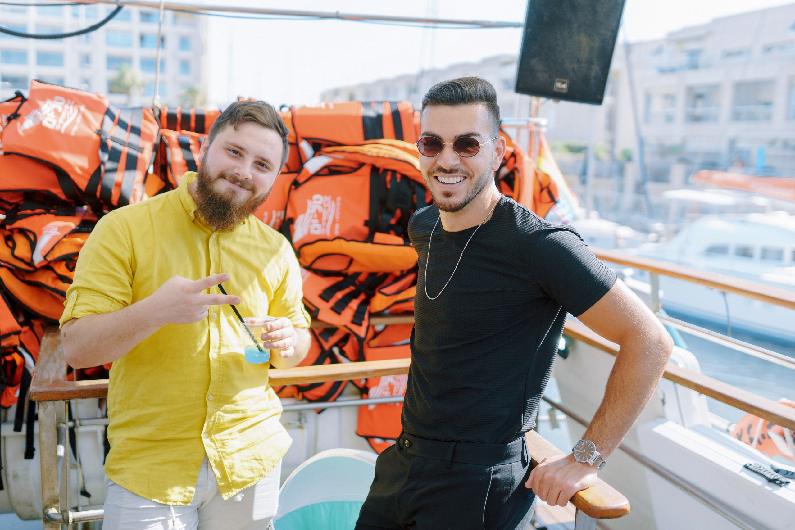 Wedding on a yacht in Herzliya, Alexander & Yelena. Porto Travel Photographer | Couples & Vacation Photos in Portugal — WePortugal