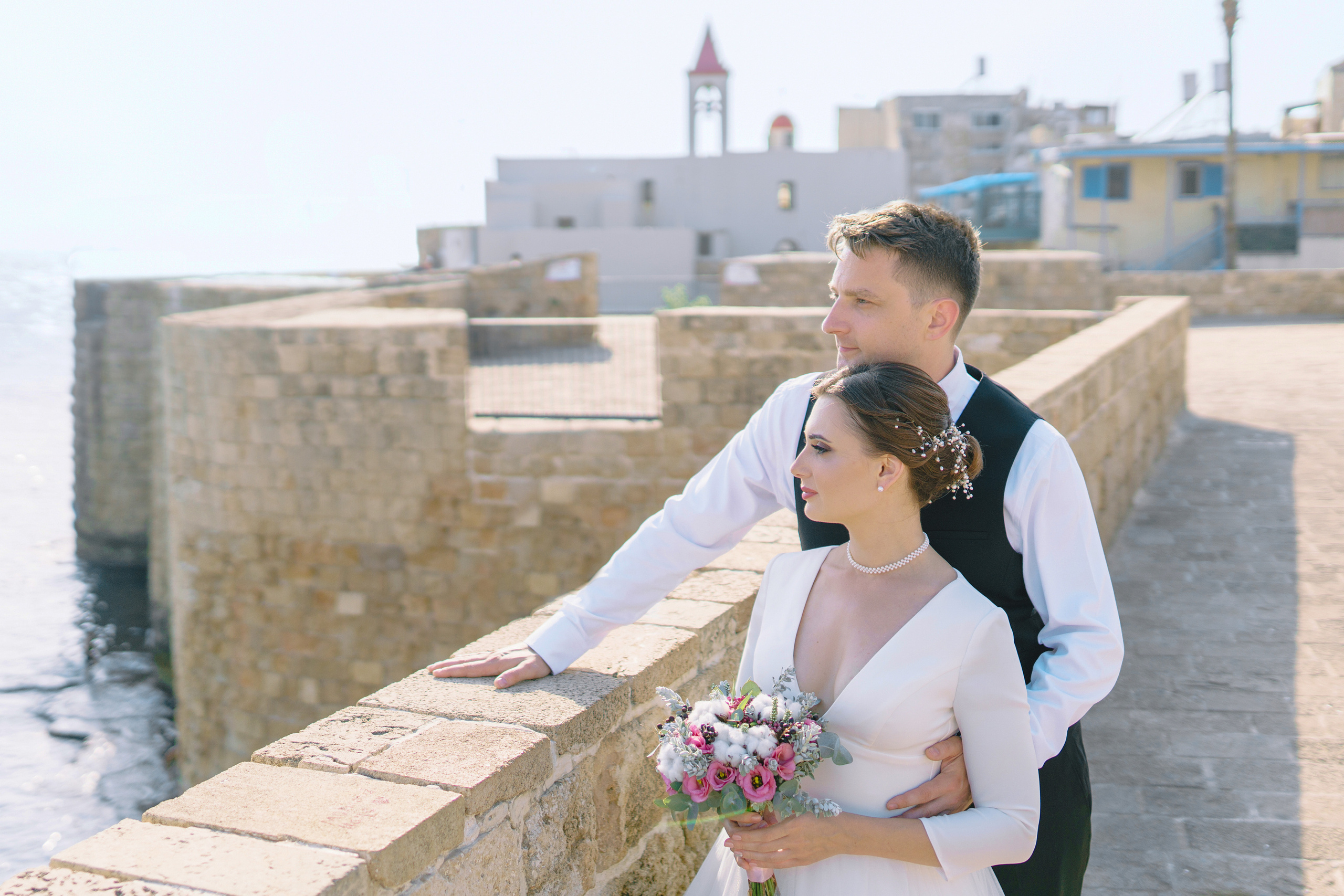 Beautiful wedding in Acre, Vladimir & Daria. Porto Travel Photographer | Couples & Vacation Photos in Portugal — WePortugal
