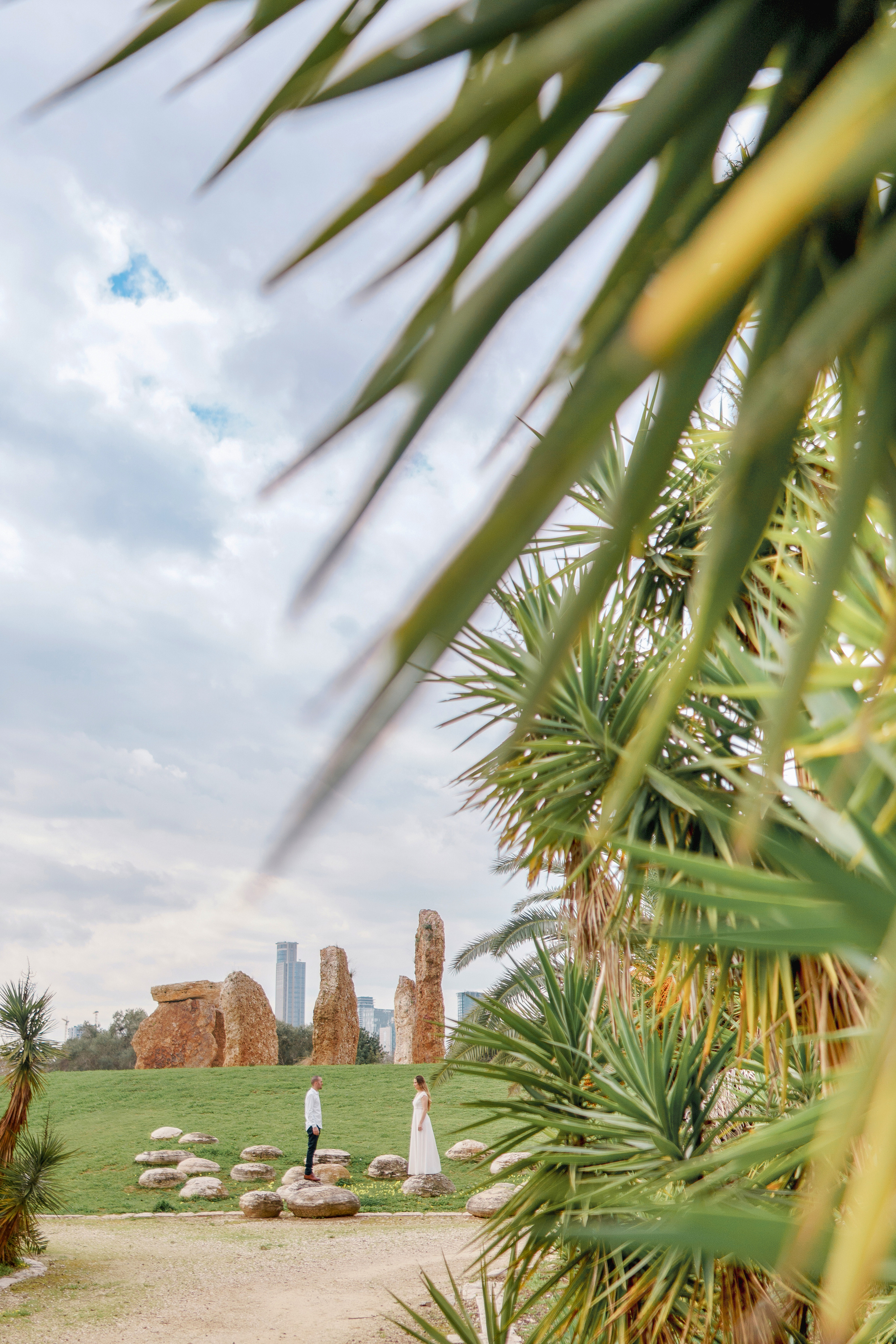 Wedding walk in Yarkon Park, Natali & Shlomi. Porto Travel Photographer | Couples & Vacation Photos in Portugal — WePortugal