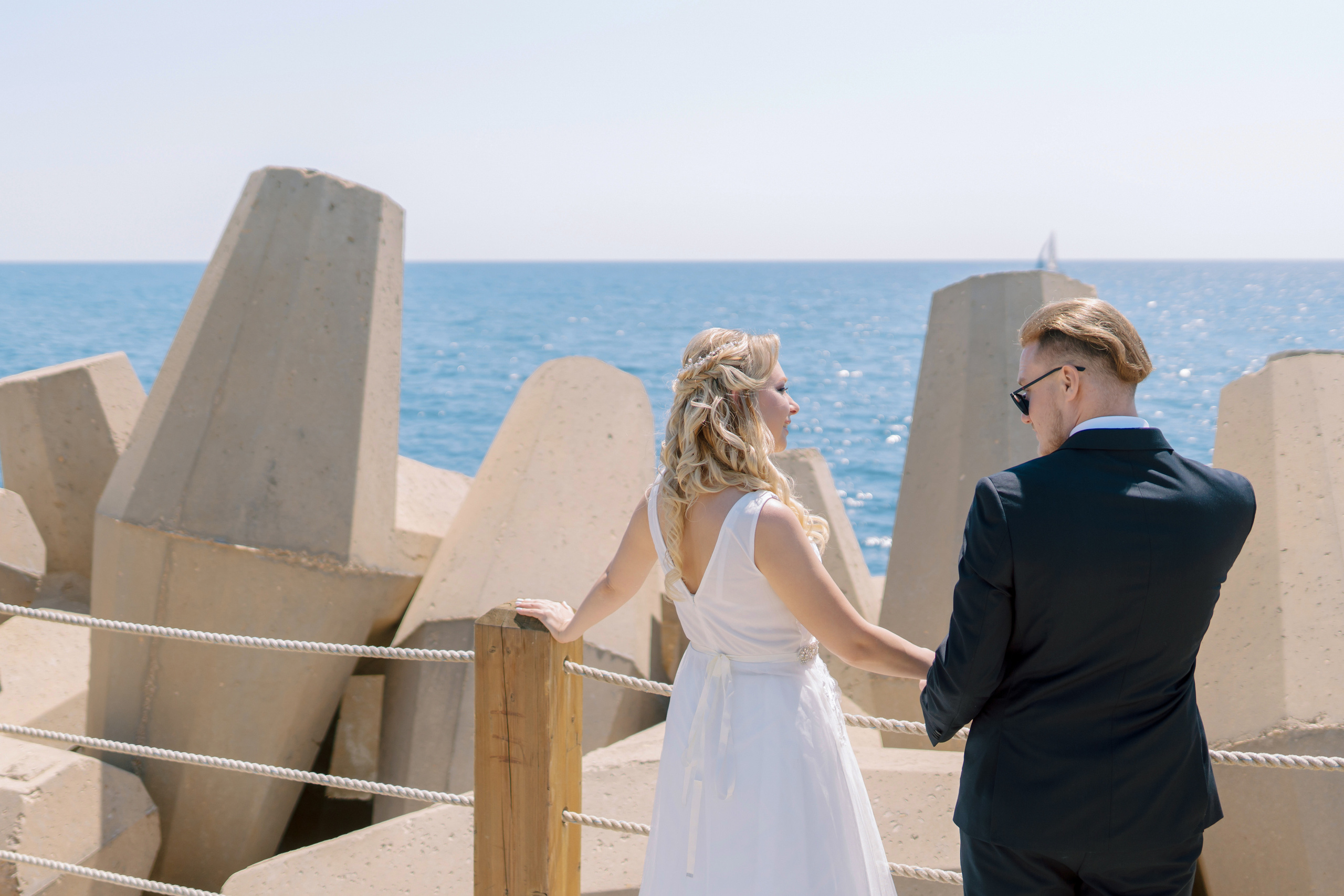 Wedding on a yacht in Herzliya, Alexander & Yelena. Porto Travel Photographer | Couples & Vacation Photos in Portugal — WePortugal