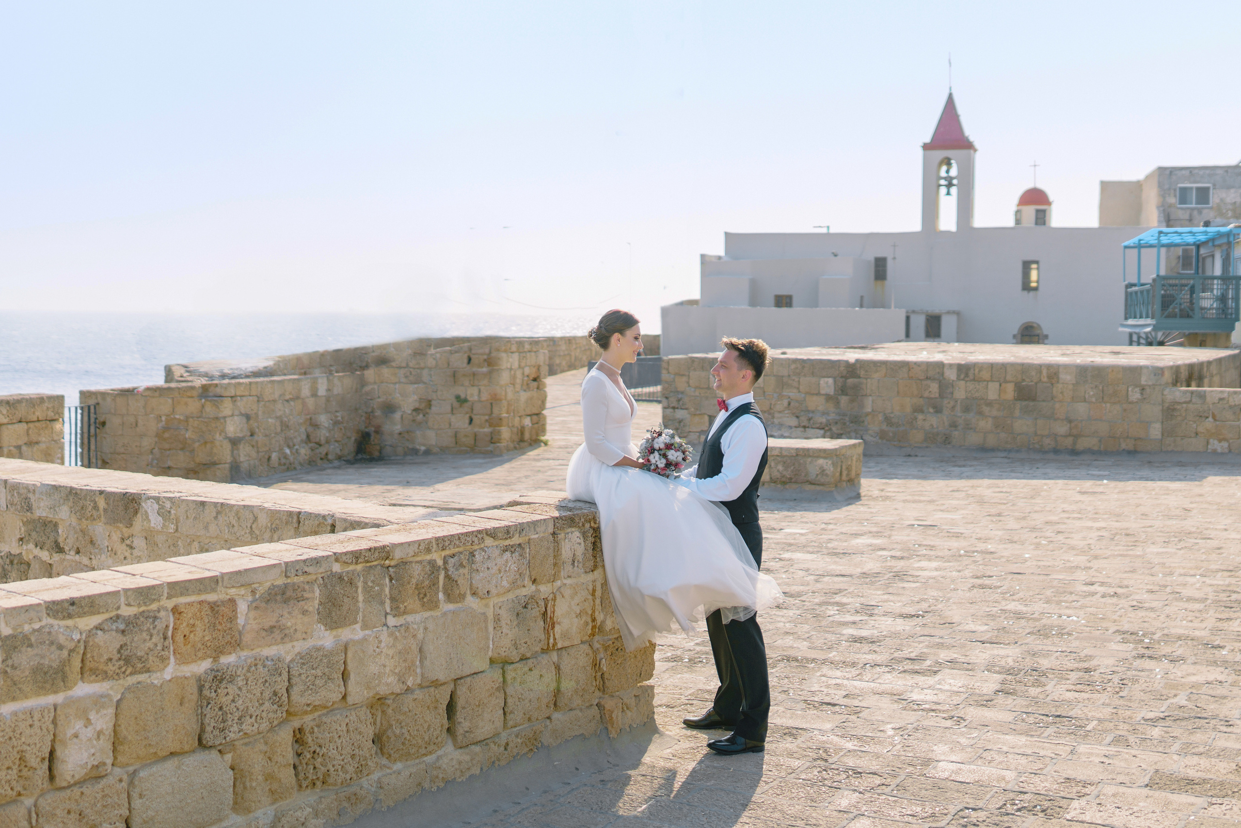 Beautiful wedding in Acre, Vladimir & Daria. Porto Travel Photographer | Couples & Vacation Photos in Portugal — WePortugal