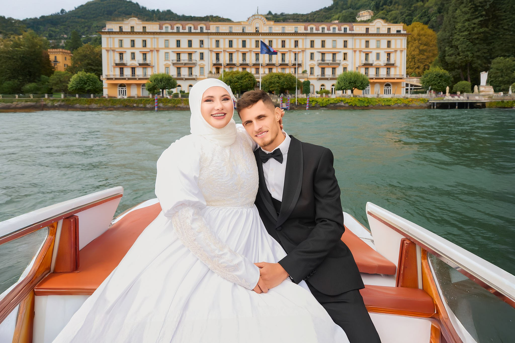 Jasmina & Vale. Fotografo matrimonio Lago di Como Ferrari Media Production