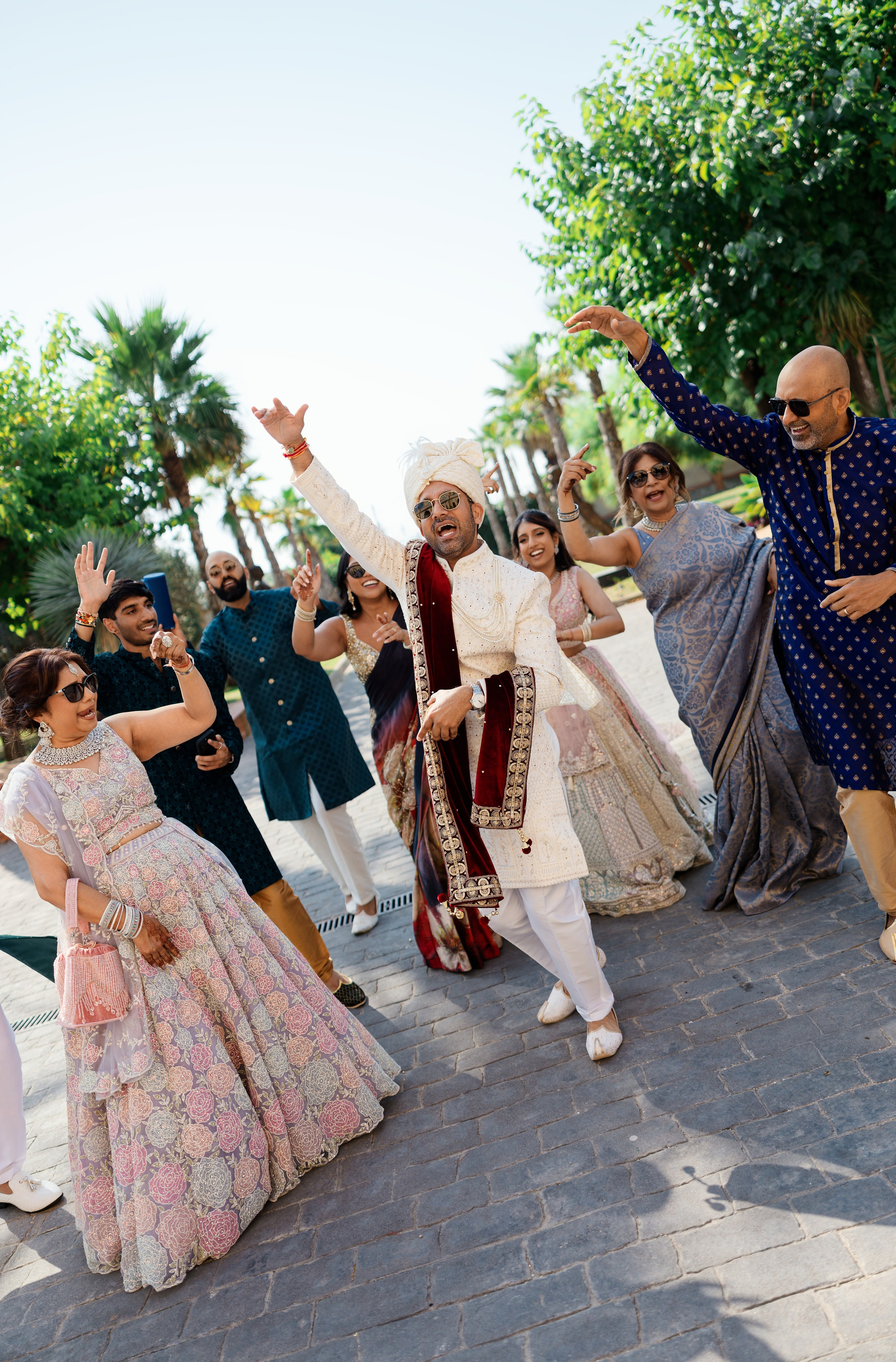 Indian wedding at Gran Villa Rosa, Barcelona