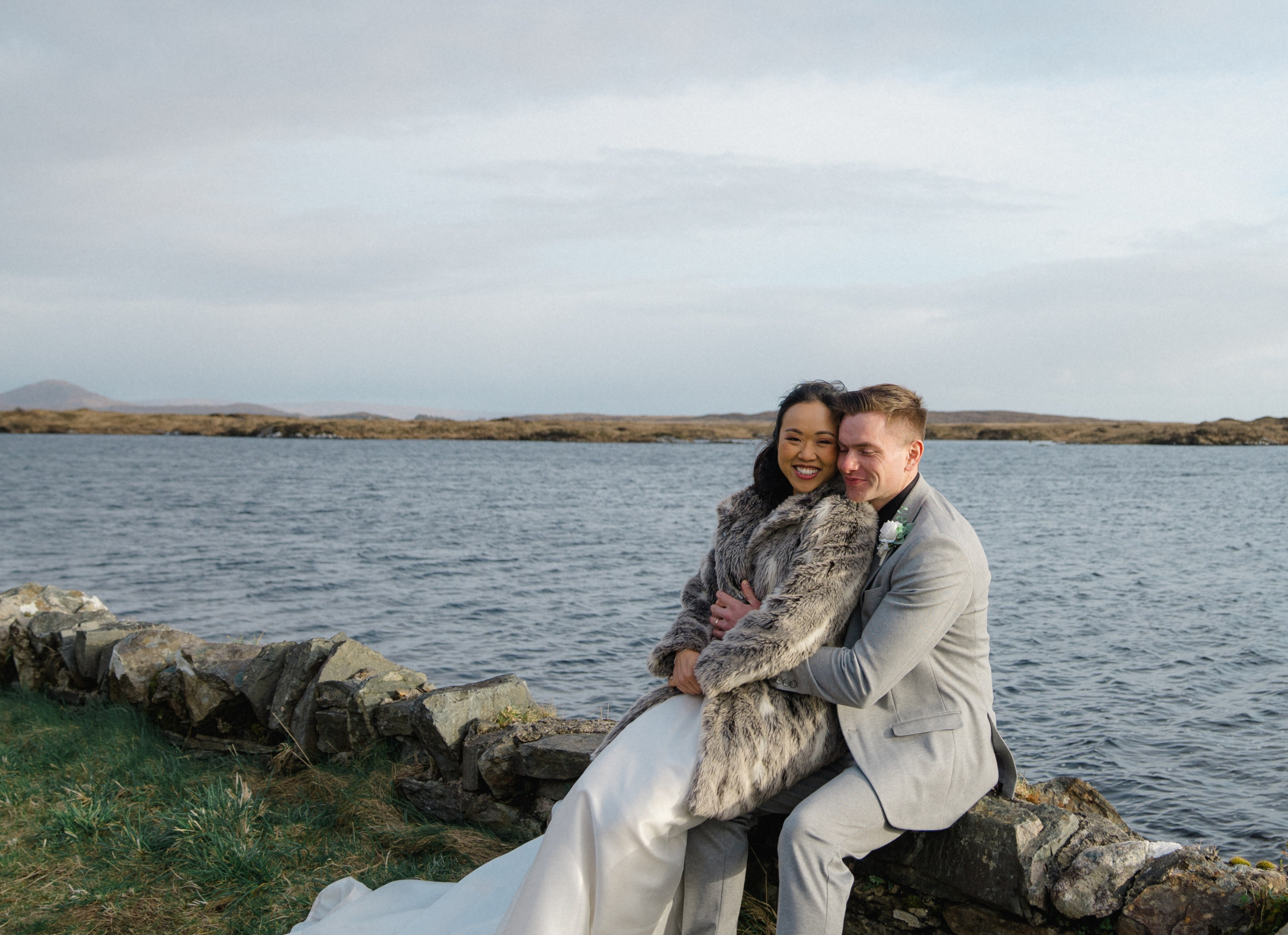 Aongas & Yannie. Wedding and family photographer Ireland