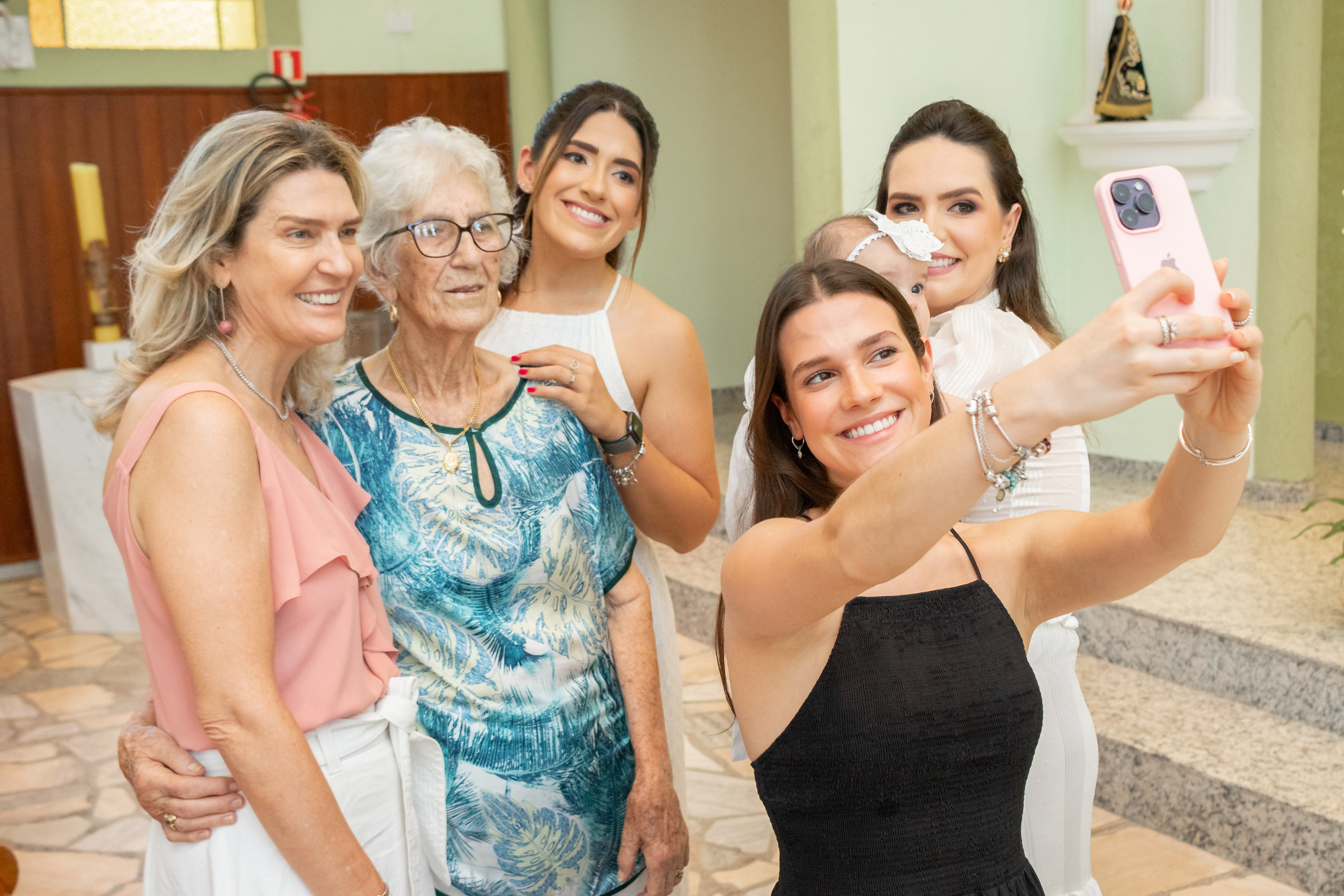 Luísa — Batizado. Principal