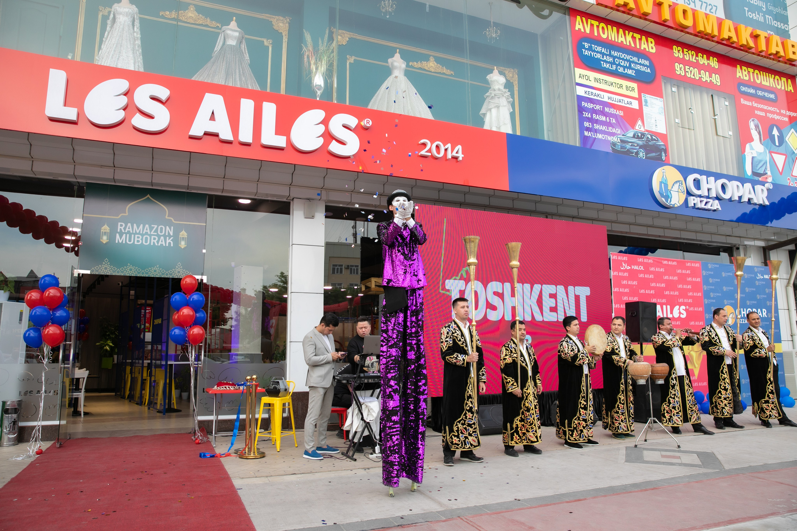 Открытие: LES AILES & CHOPAR. Профессиональная Фото-Видео Студия Геннадия Нестеренко | Ташкент и Весь Узбекистан