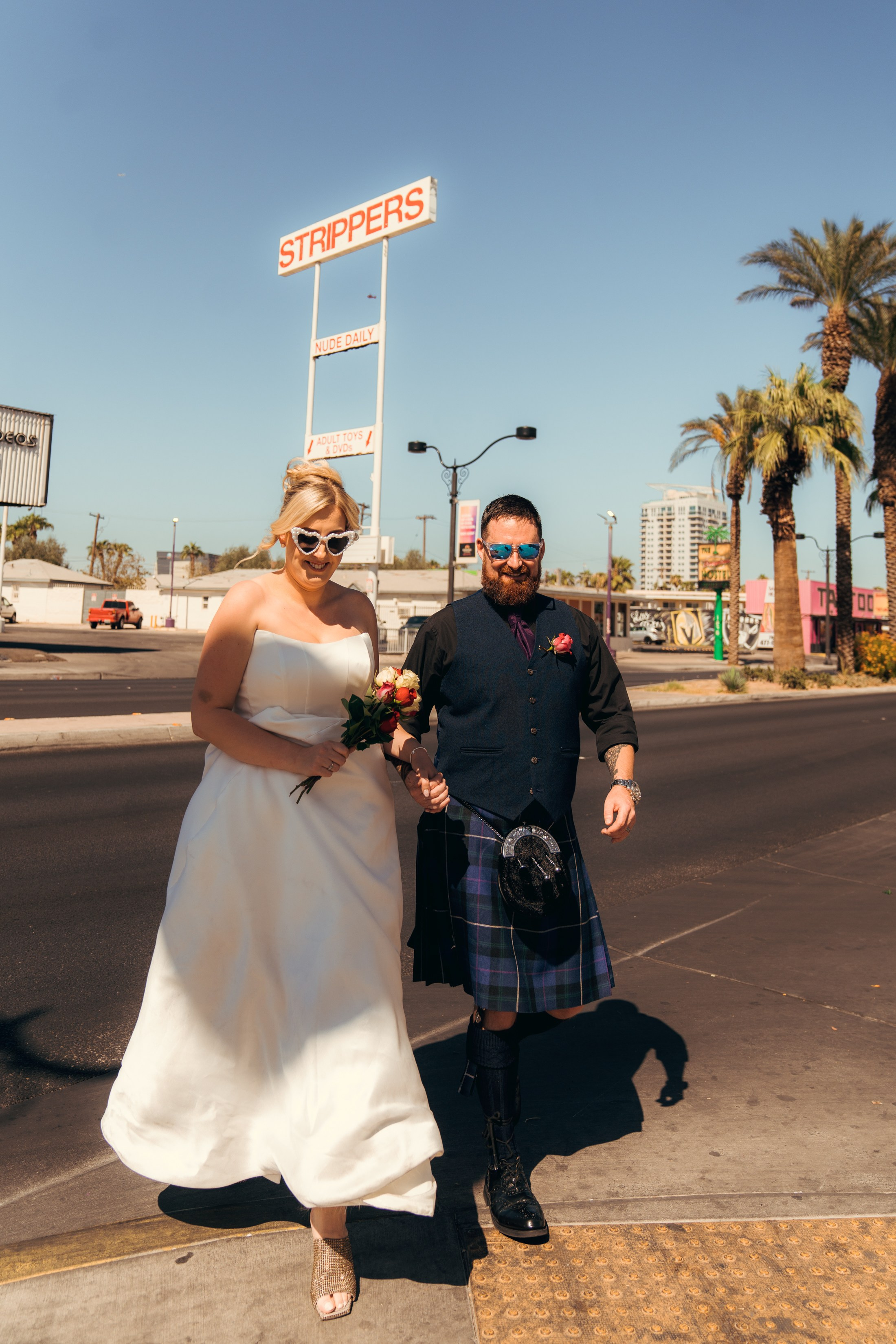 Chelsey&John. 10.1.24. Wedding & elopement photographer Viktoriya Kravtsov. Las Vegas
