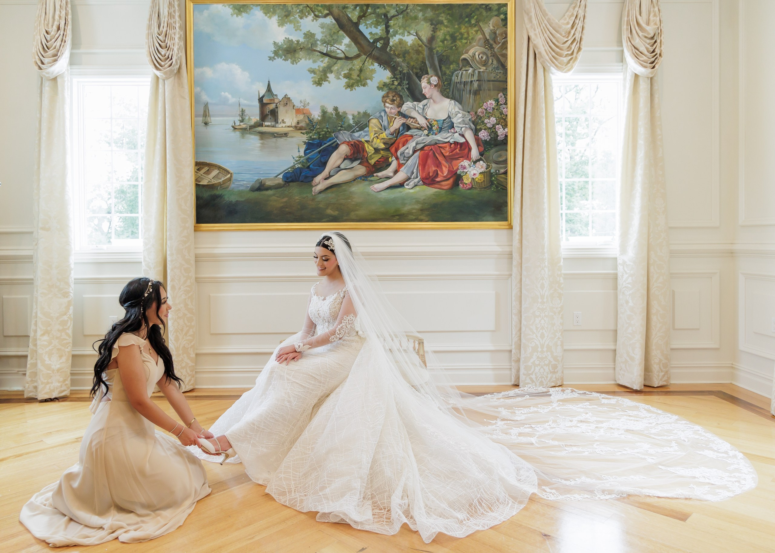 Lana and Yasin, The Tides Estate, NJ. Luxury Wedding Photography and Cinematography