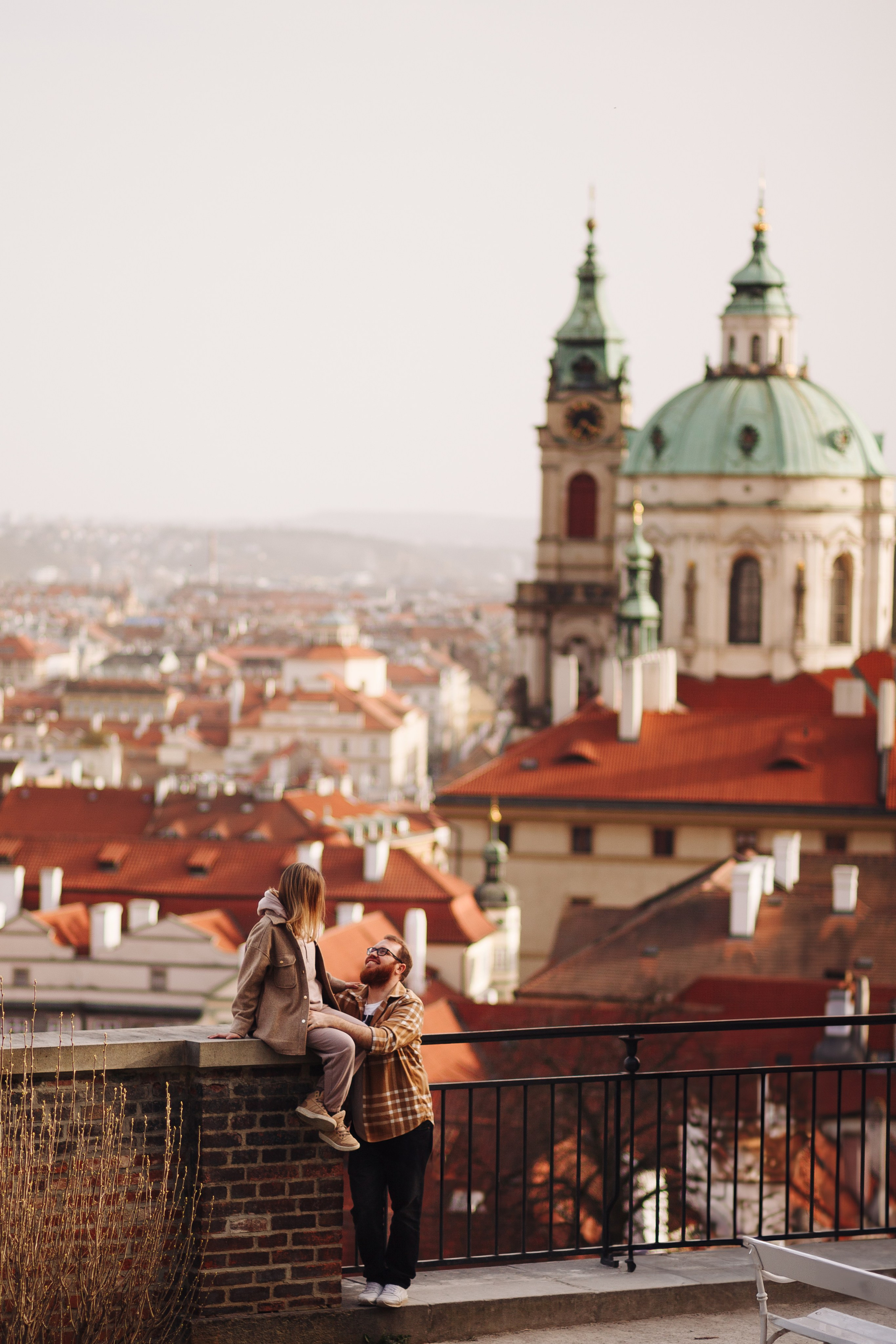 Irina & Boris. Photographer in Prague for tourists