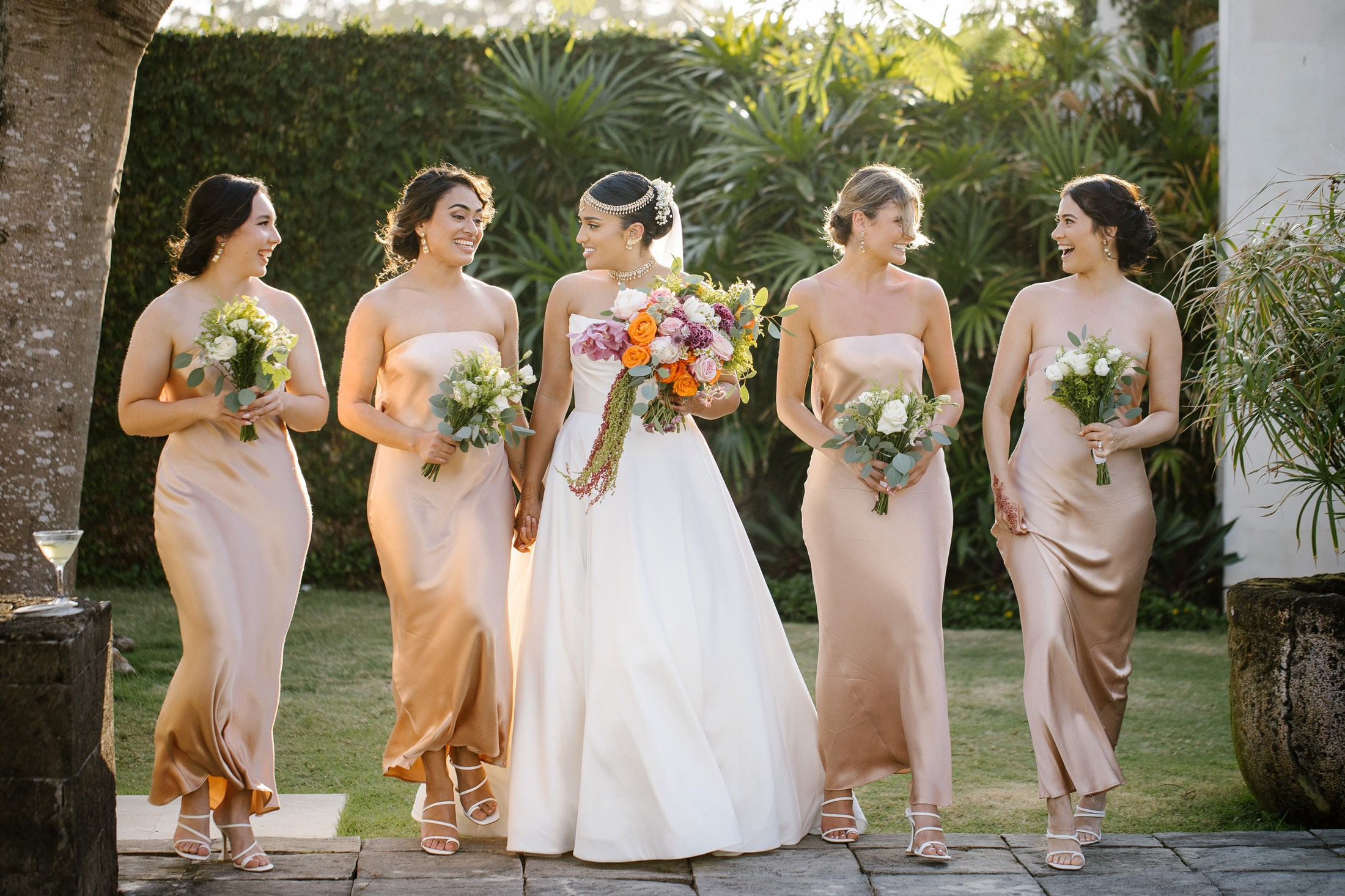 Big funny wedding with guests in paradise Bali island. Get.it.feel — Aesthetic Photography and Videography