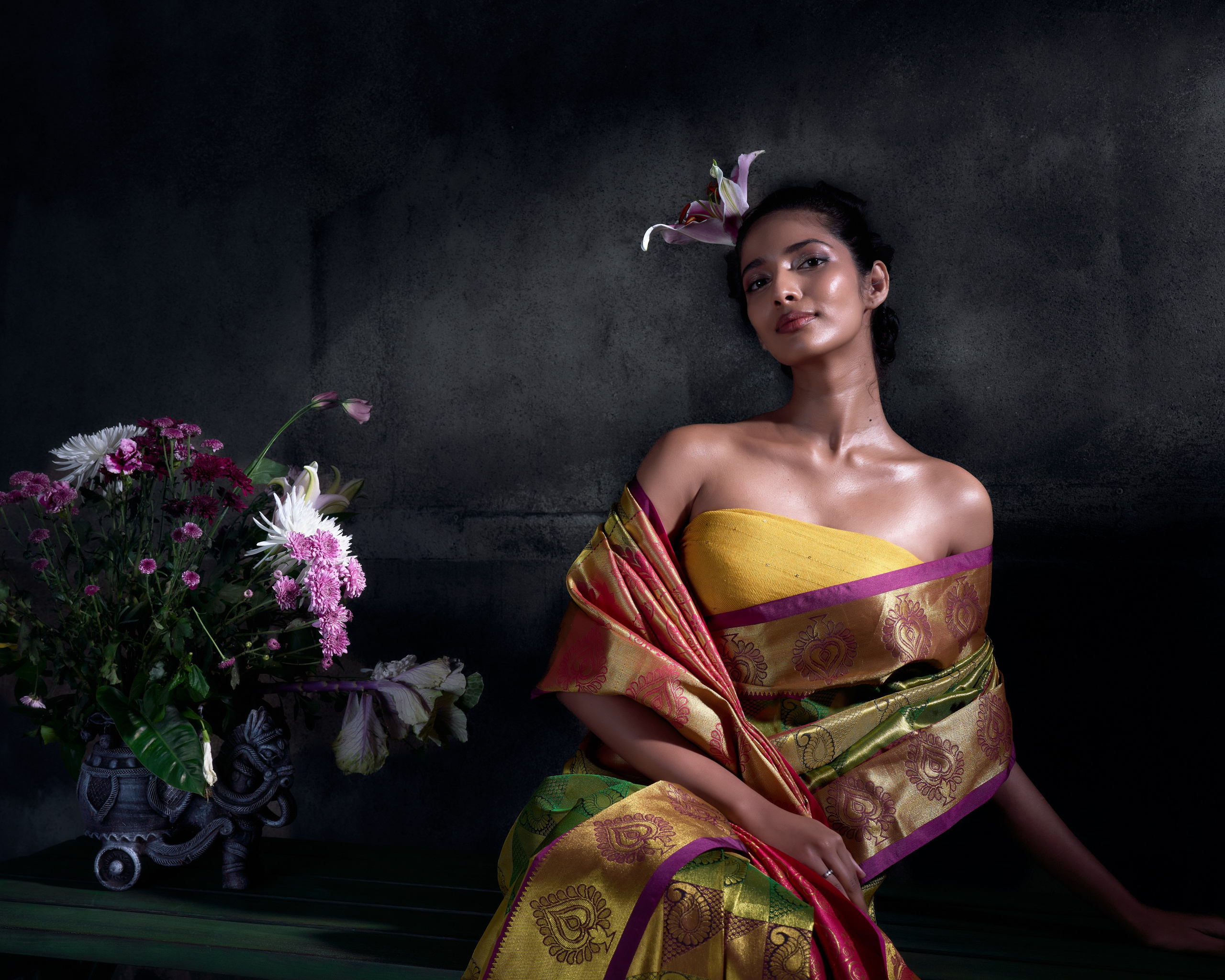 Saree Fashion Photography in Chennai