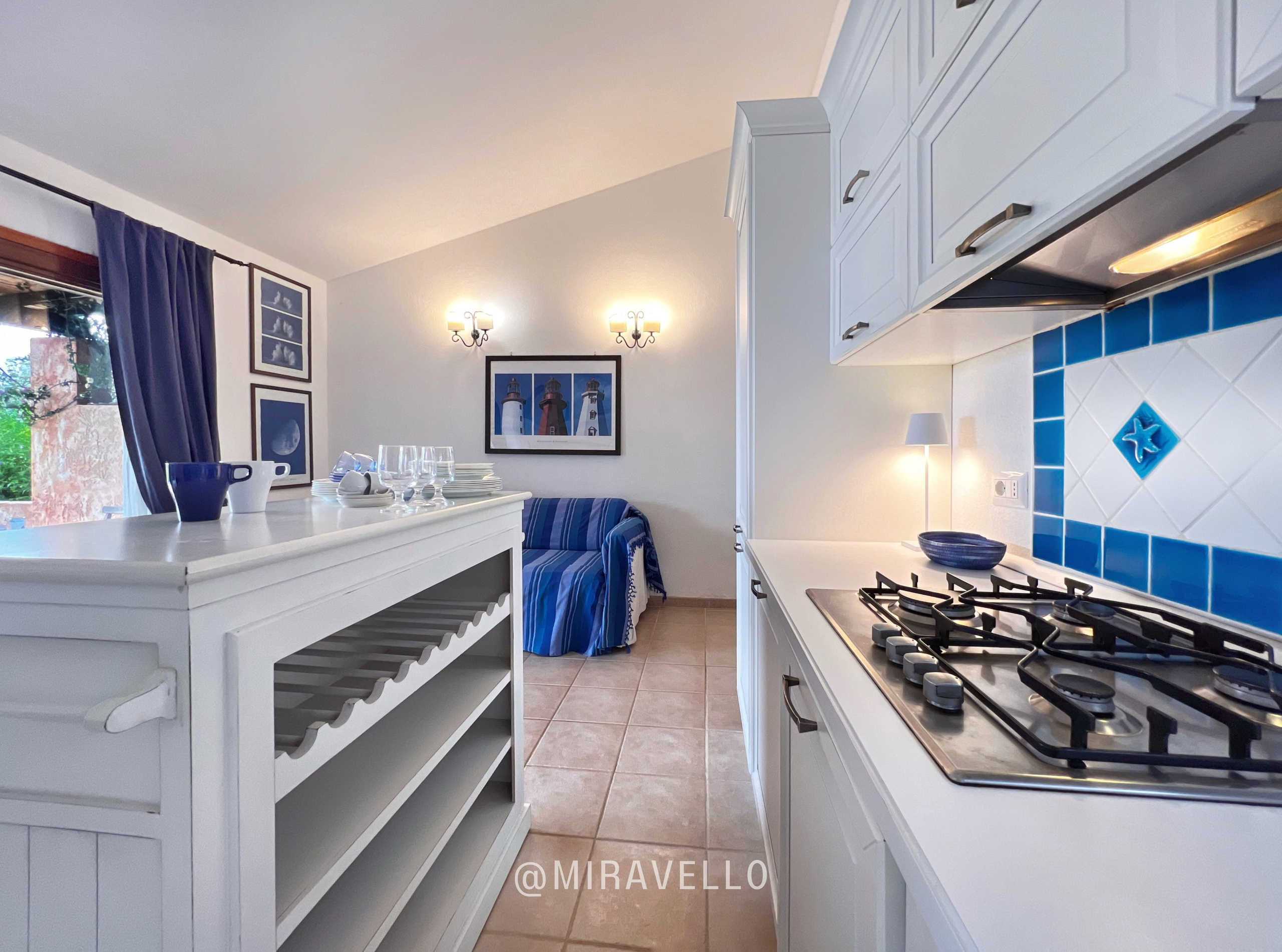 Villino con terrazza rustica. Fotografo d’interni a Cagliari Eugenia Murru