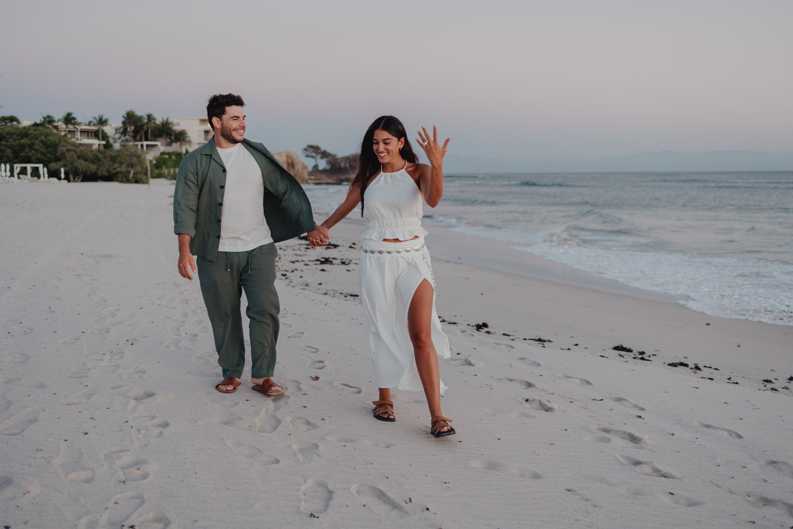 Punta Mita Engagement Session: Love Framed by the Pacific