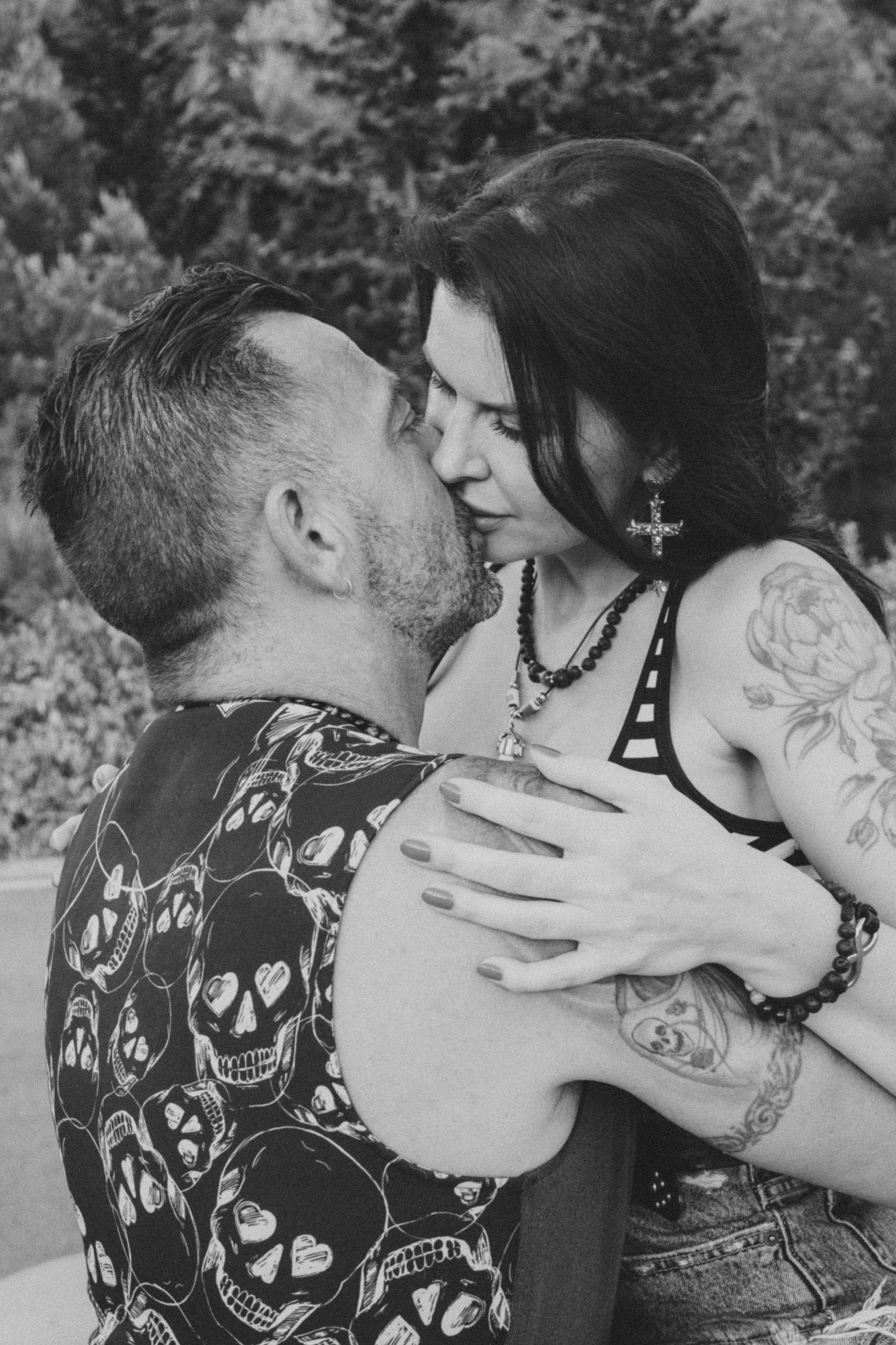 Фотосессия пары на мотоцикле. Профессиональная фотосъемка в Калафелле — Елена Медведева