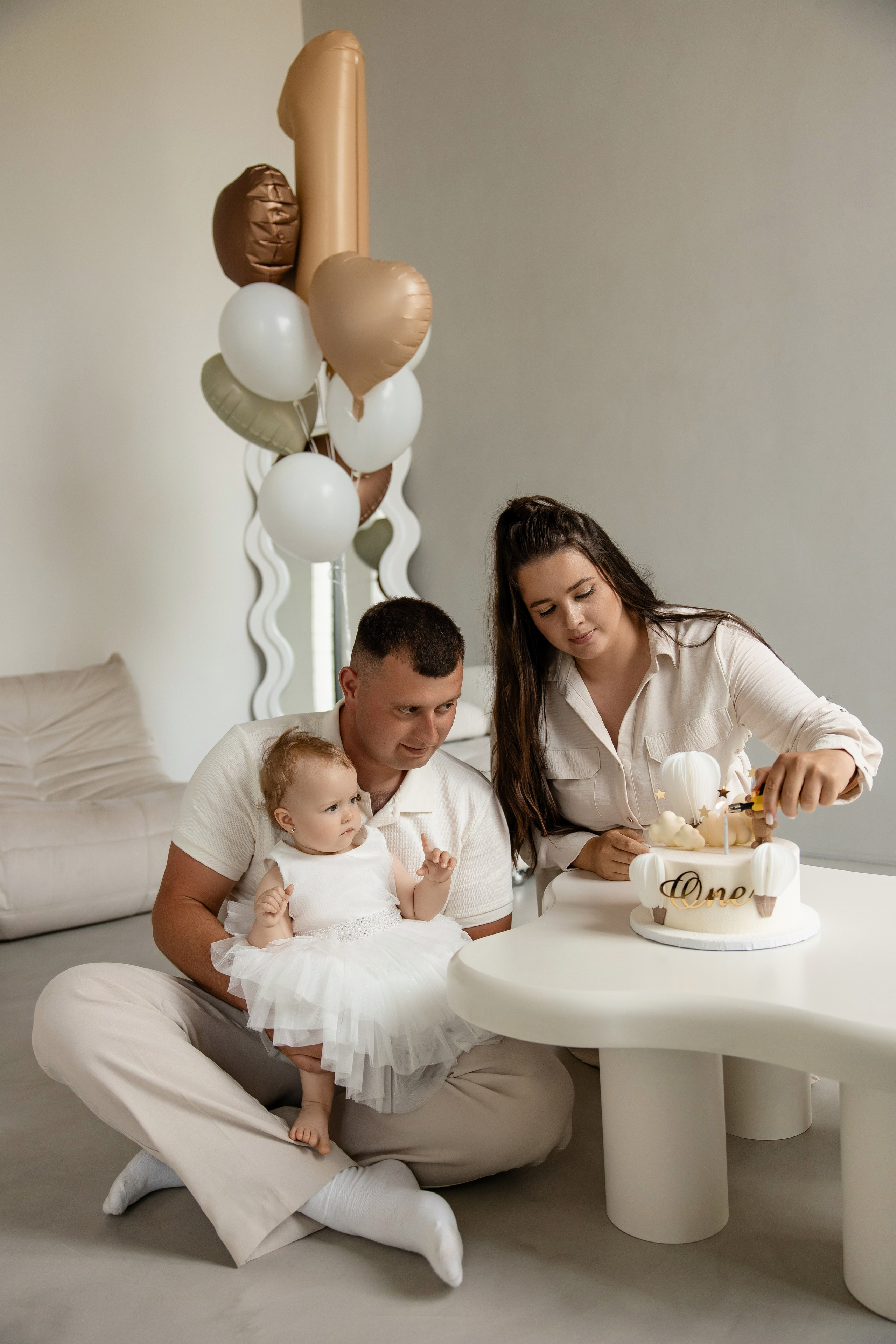 Варя 1 рік. Весільний, сімейний фотограф Варшава