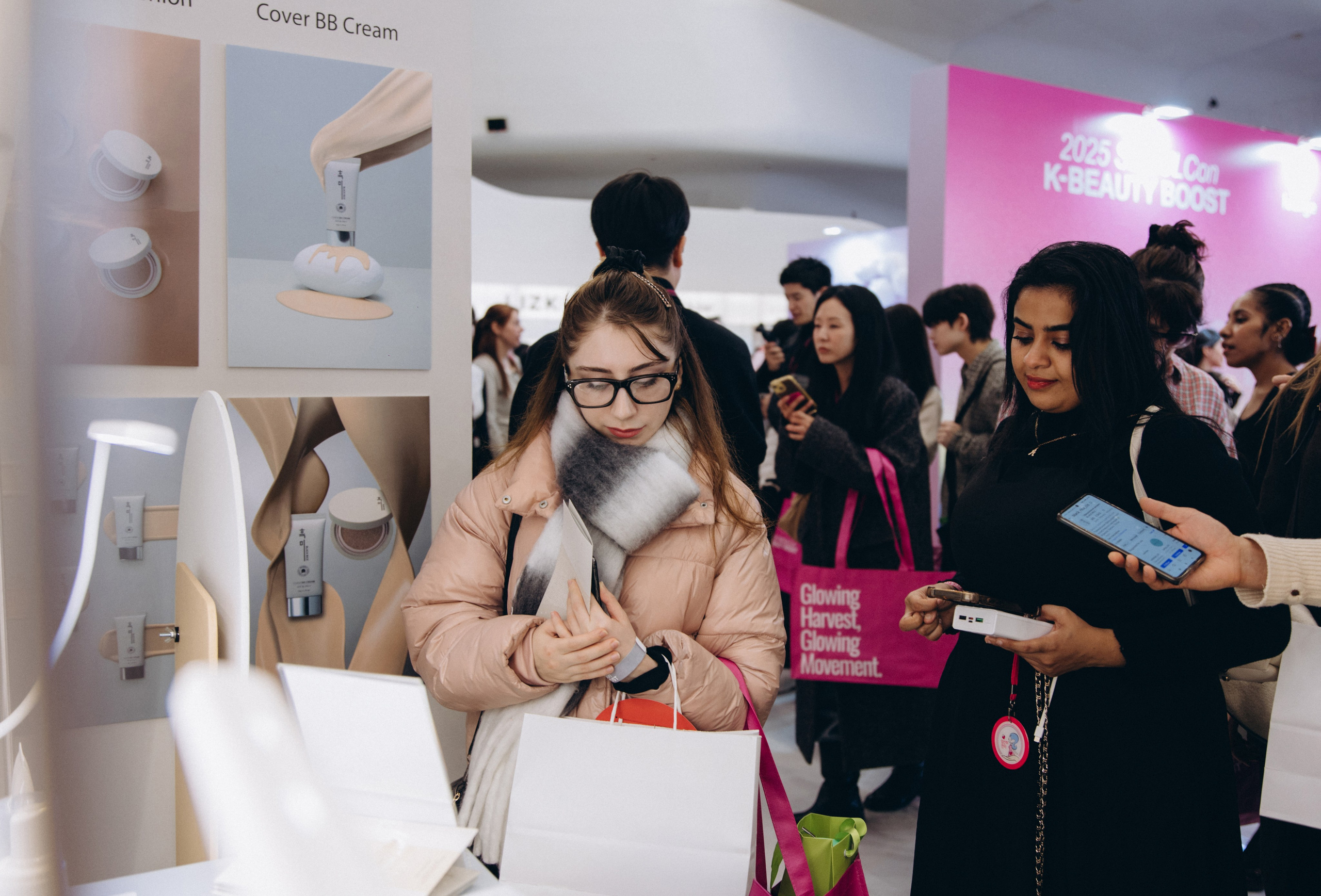 Seoul beauty expo 2025 (Black Rice). Portrait photographer in South Korea Olga Lian