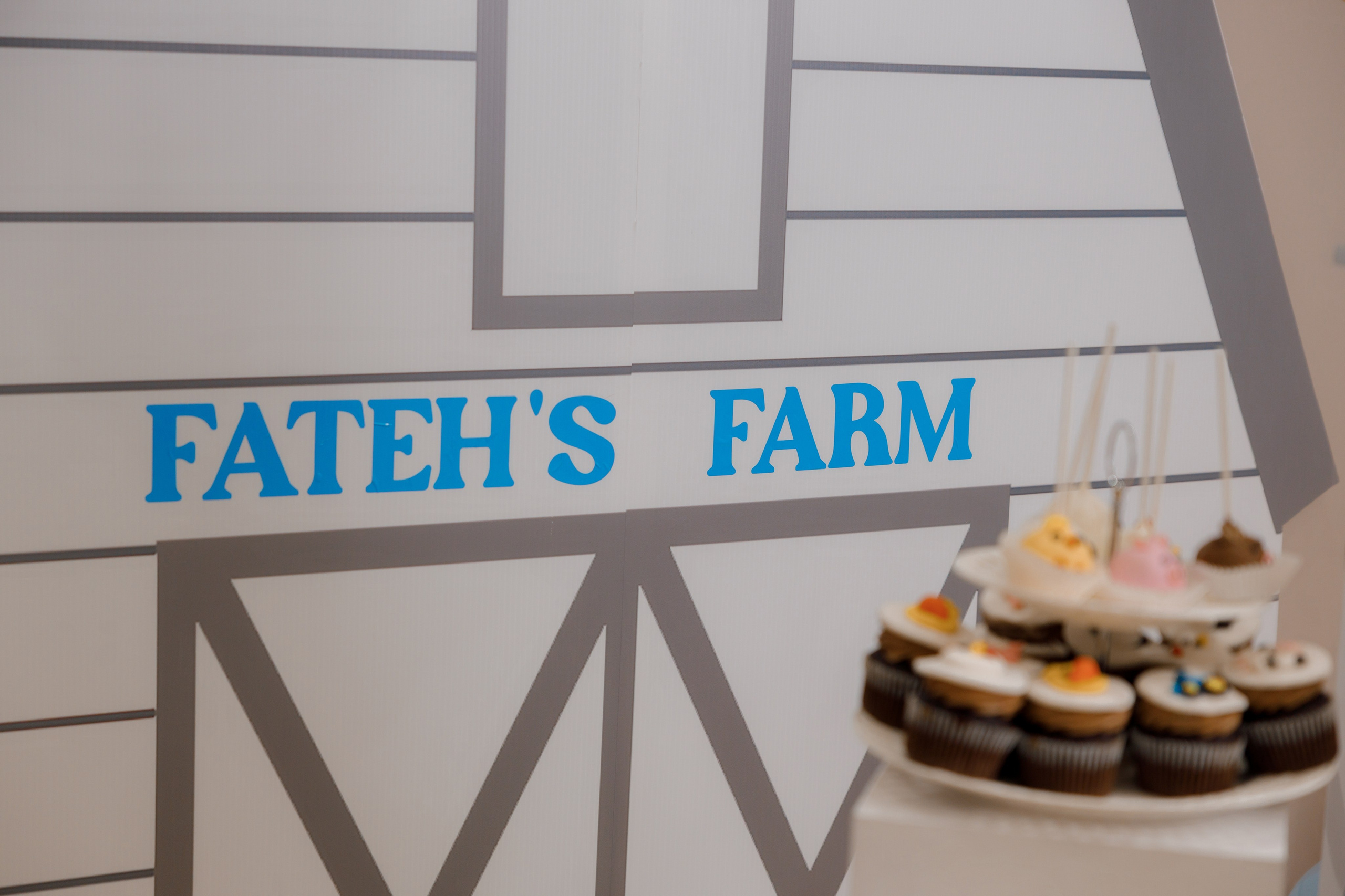 Fateh’s 1st birthday. Home