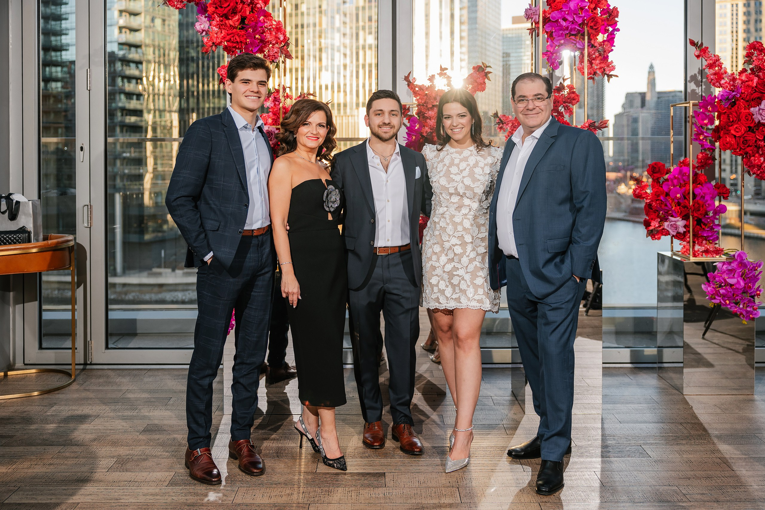 02.18.2024 Engagement Party. Wedding family event photographer in Chicago Nick Yushevich