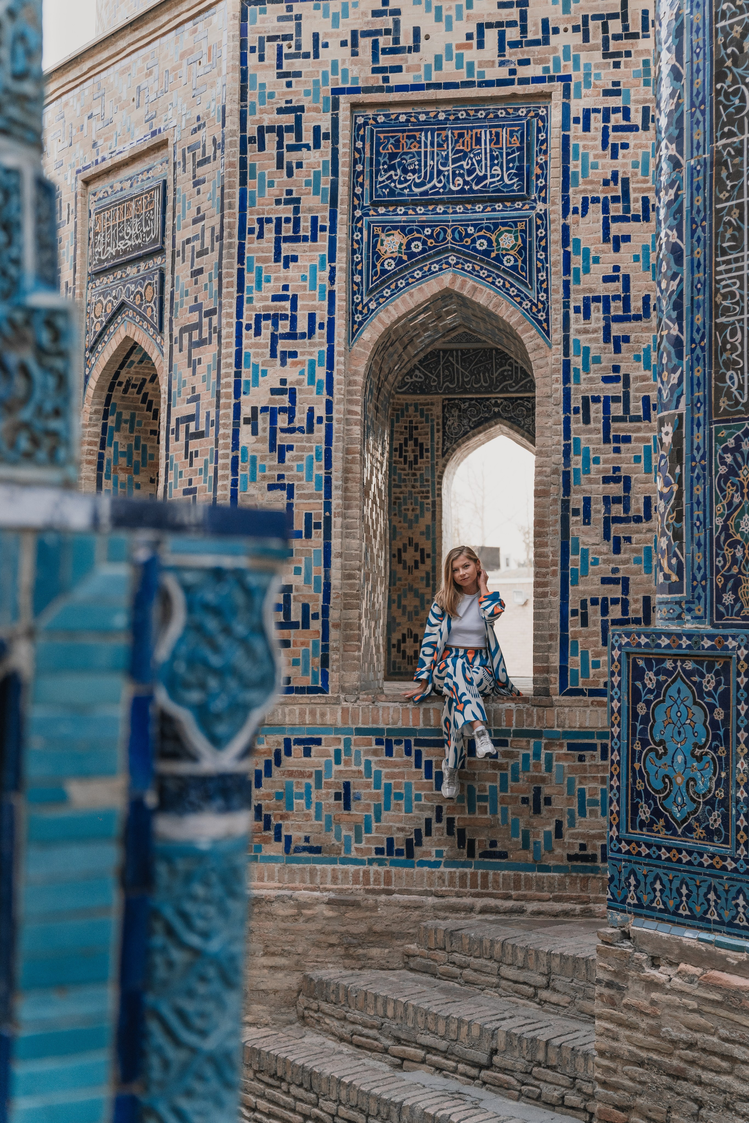 Shah-i-Zinda. Photographer in Uzbekistan and Samarkand Djasur Marupov